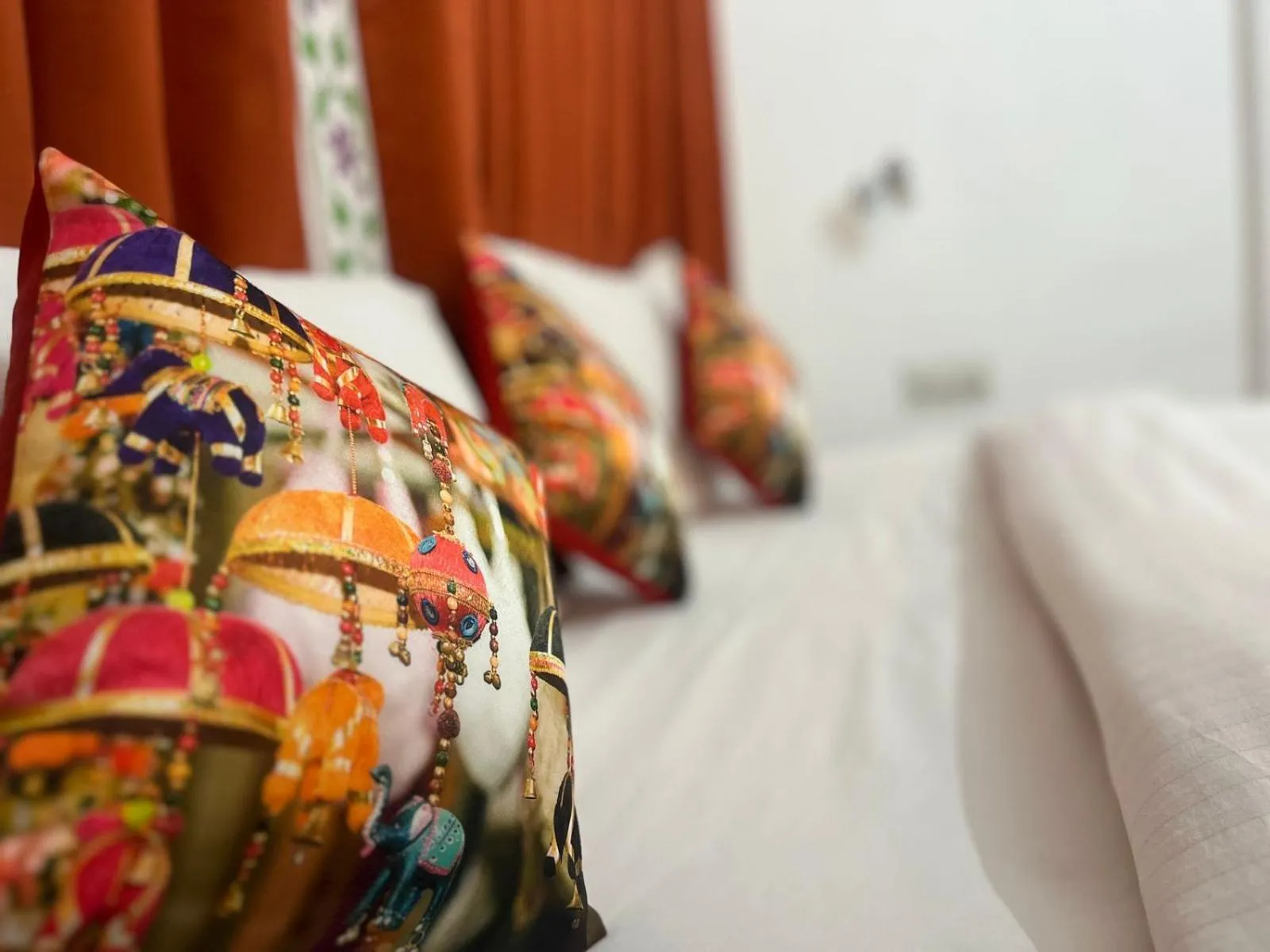 Bed in Hotel The Tiger