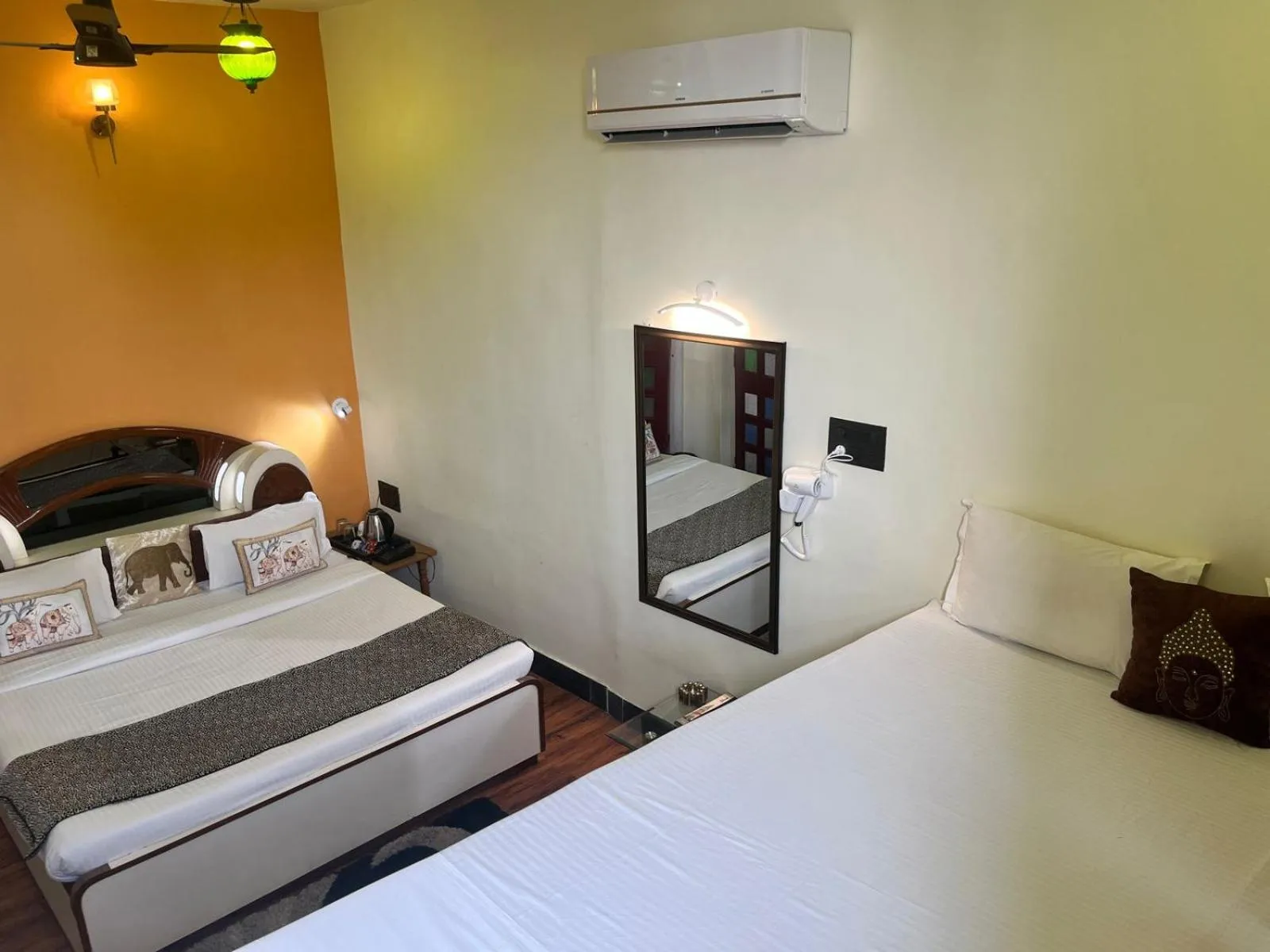 Bed in Hotel The Tiger