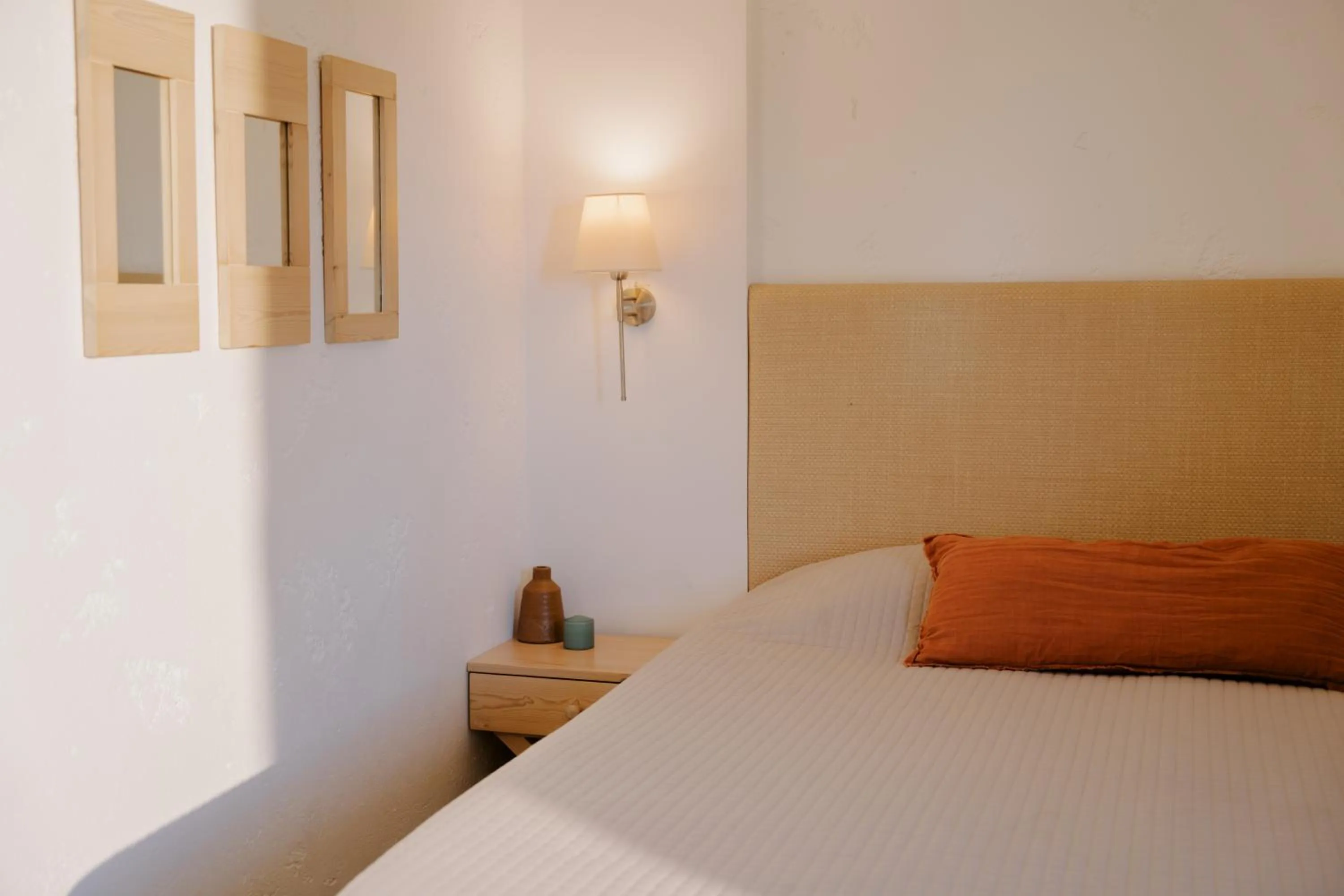 Bed in Koutouloufari Village Holiday Club