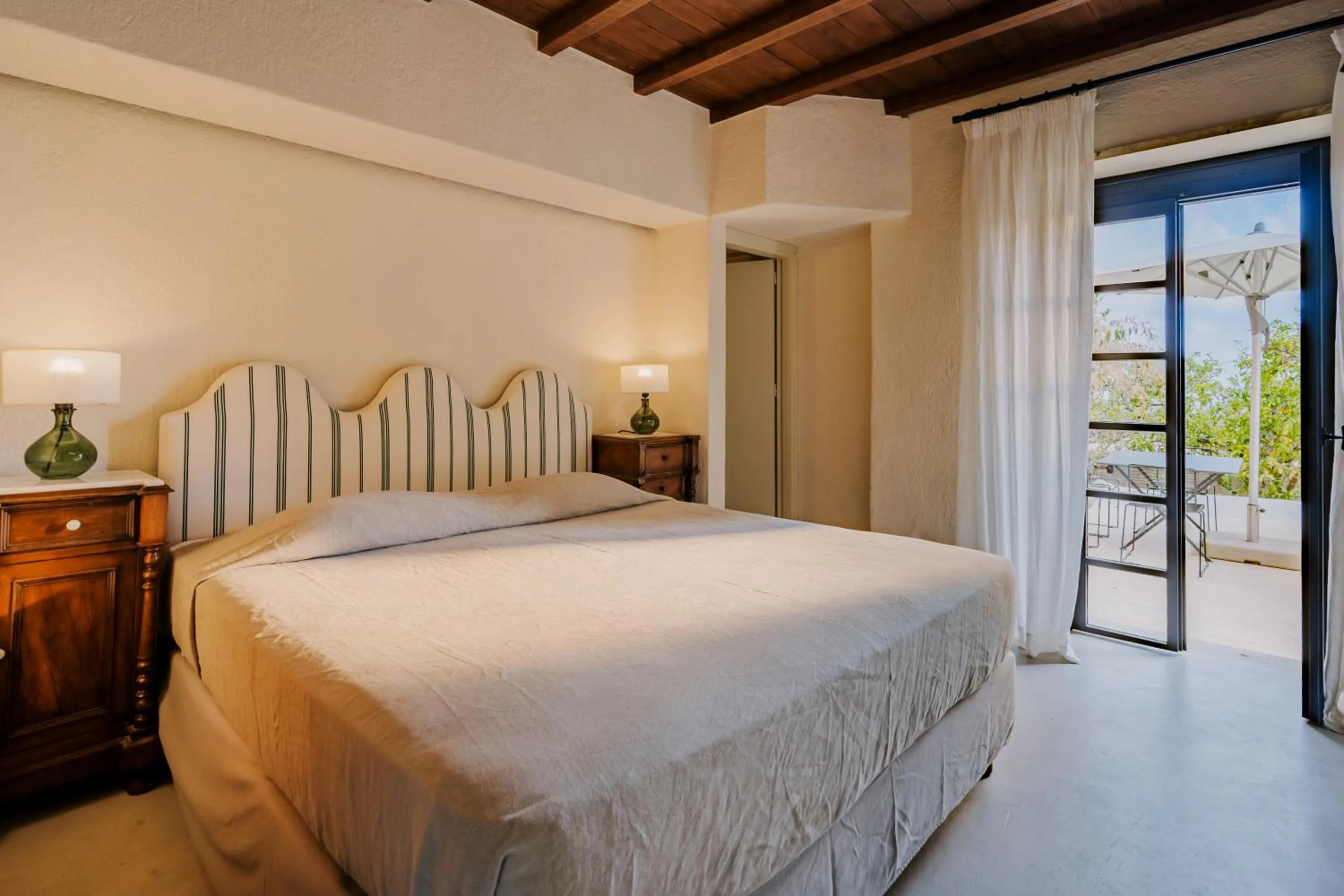 Bed in Koutouloufari Village Holiday Club