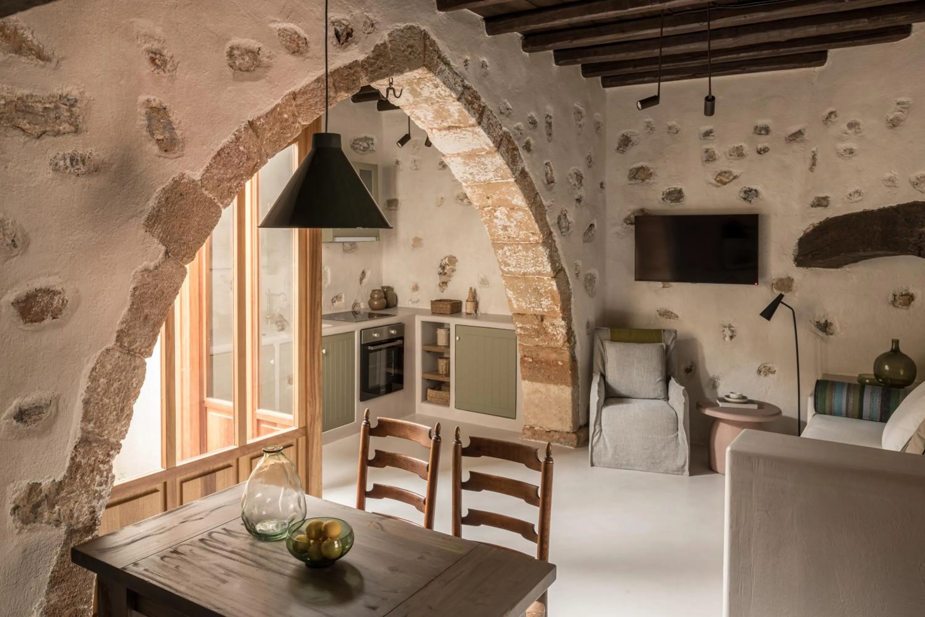 Living room in Koutouloufari Village Holiday Club