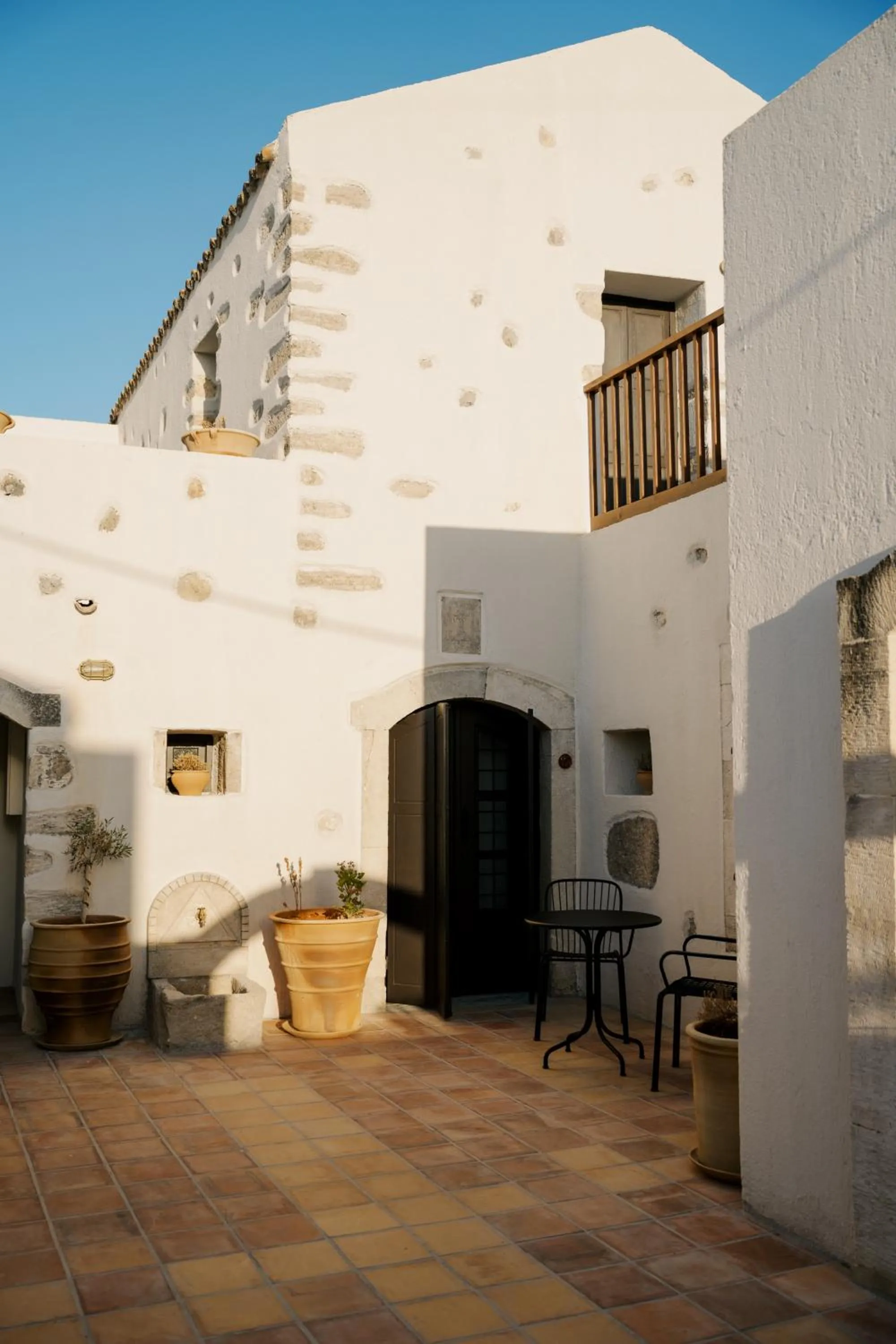 Patio in Koutouloufari Village Holiday Club