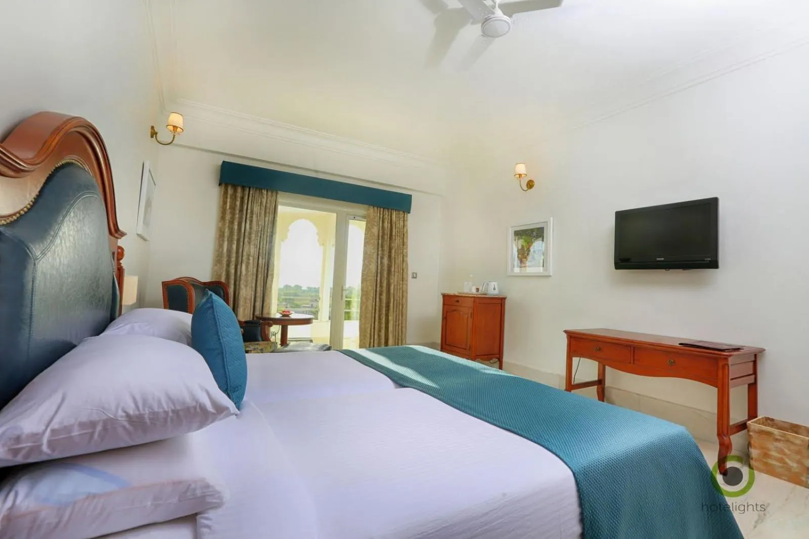 Bed in Fateh Niwas by Fateh Collection