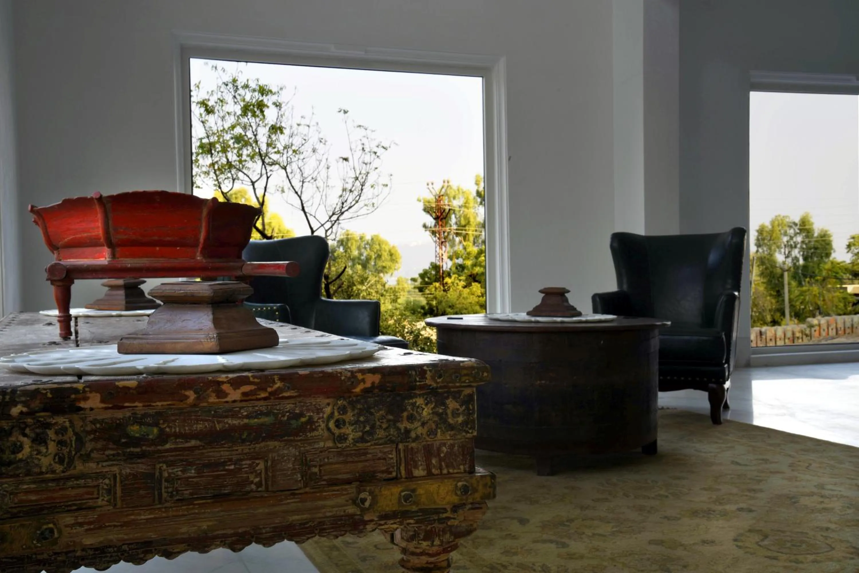 Lobby or reception in Fateh Niwas by Fateh Collection