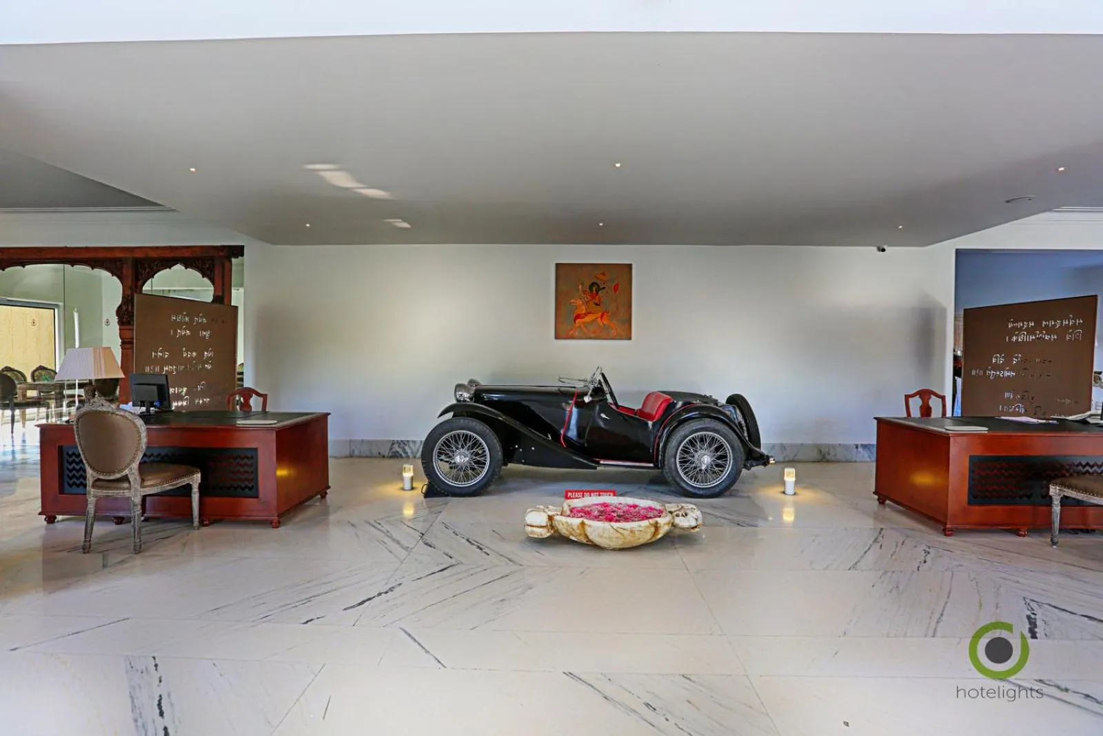 Seating area in Fateh Niwas by Fateh Collection