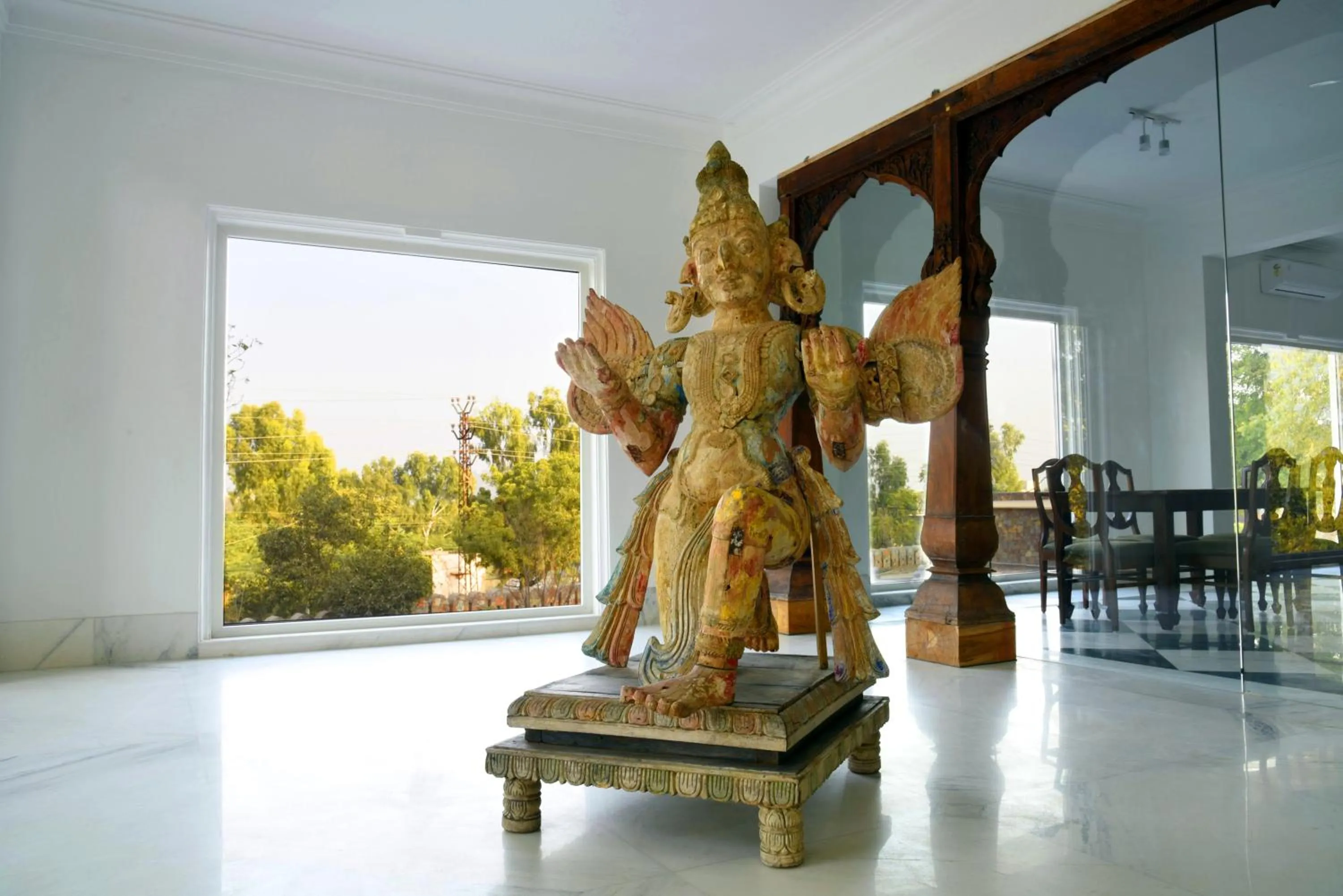 Lobby or reception in Fateh Niwas by Fateh Collection