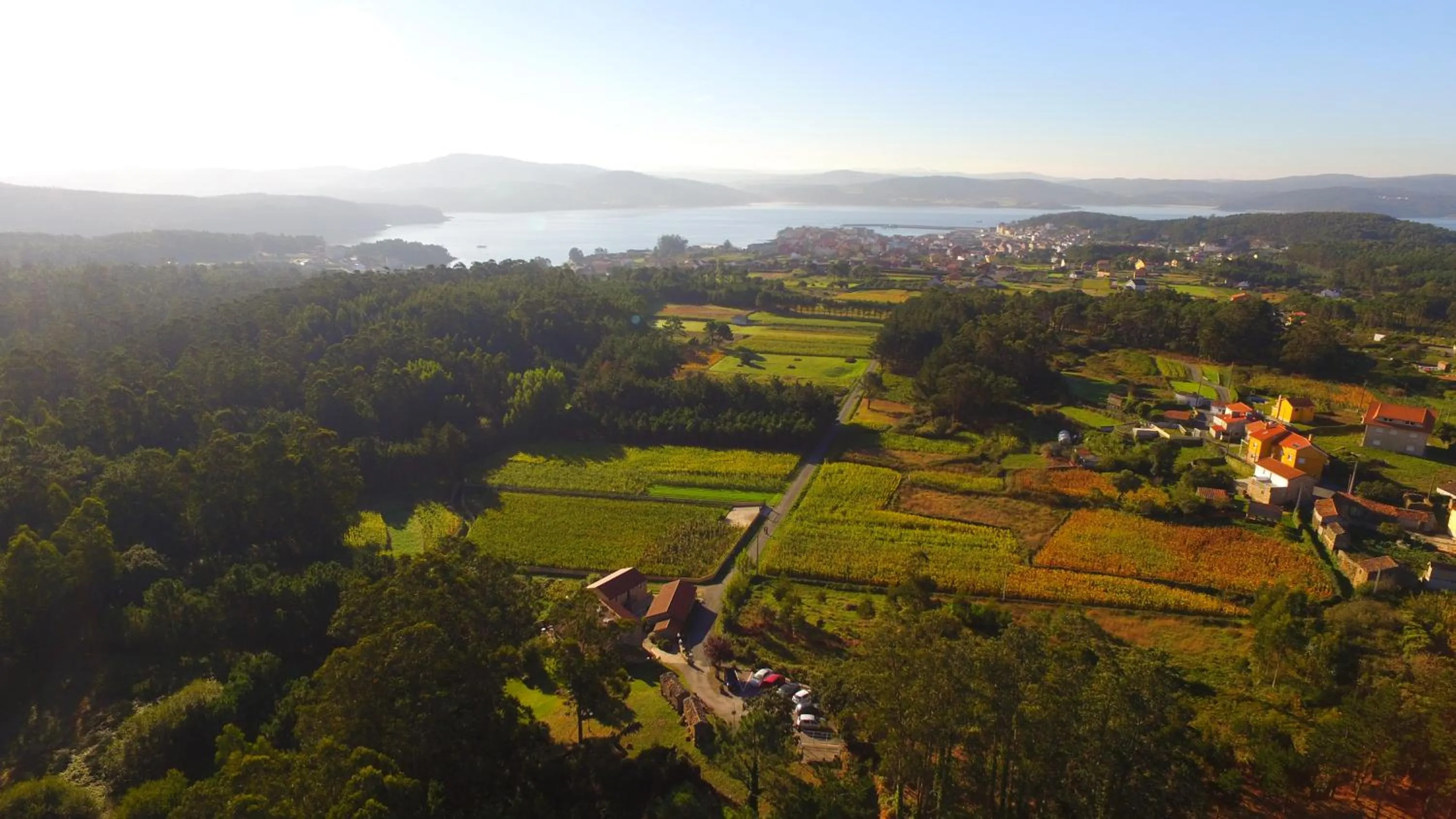 Bird's eye view in Hotel Rustico Lugar Do Cotariño