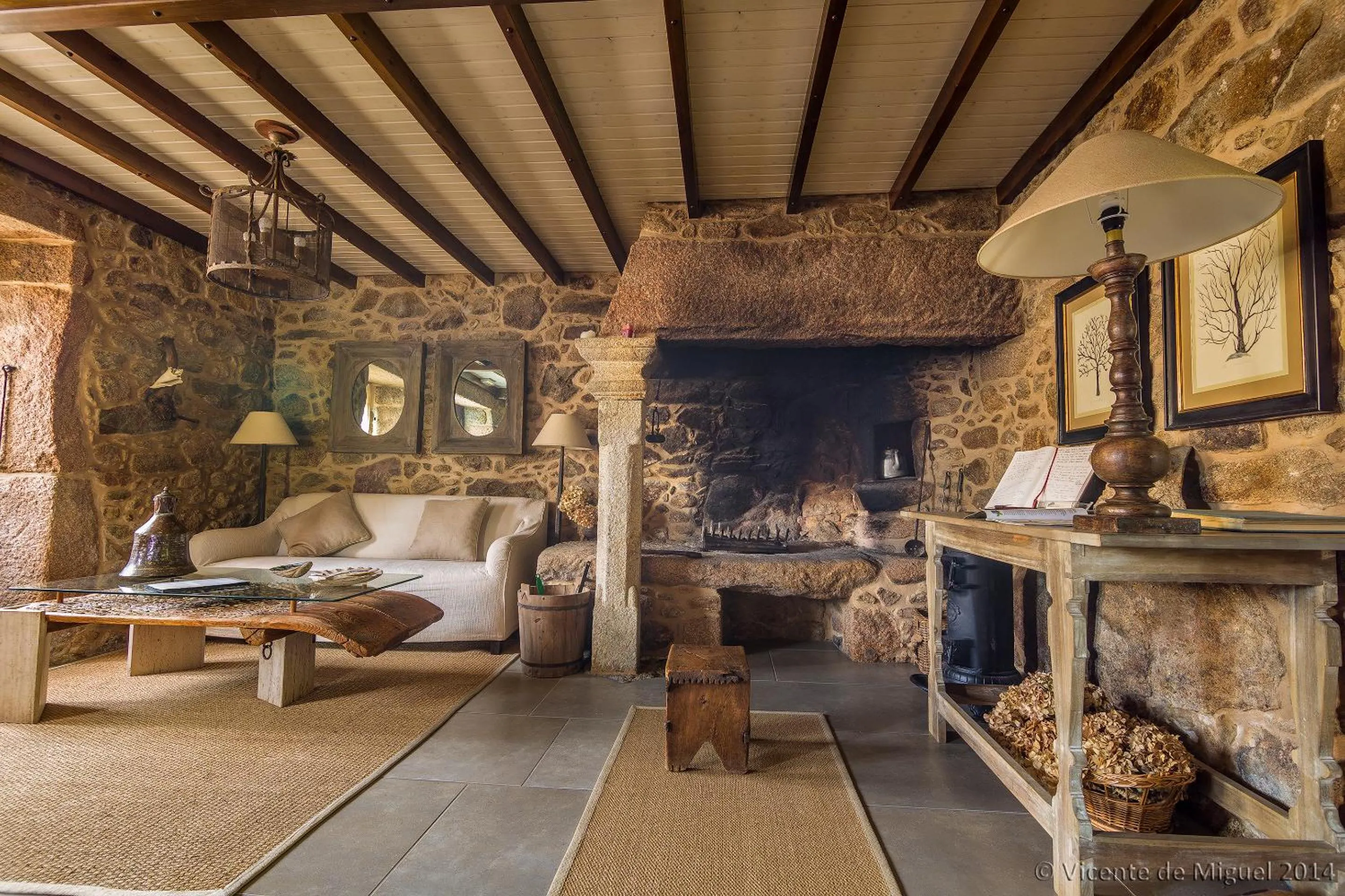 Lobby or reception in Hotel Rustico Lugar Do Cotariño