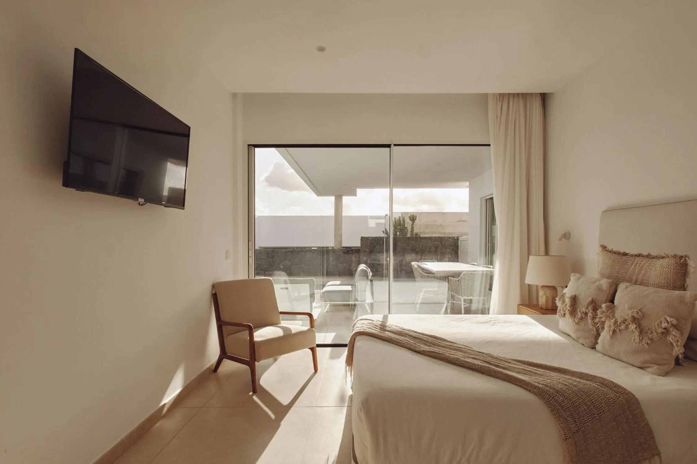 Bed in Villas Alondra