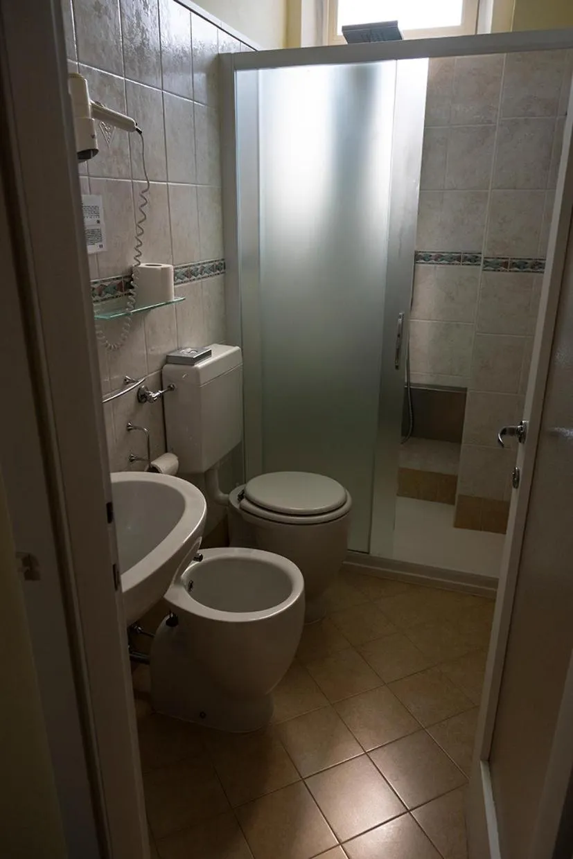 Bathroom in Hotel Villa Ruscello