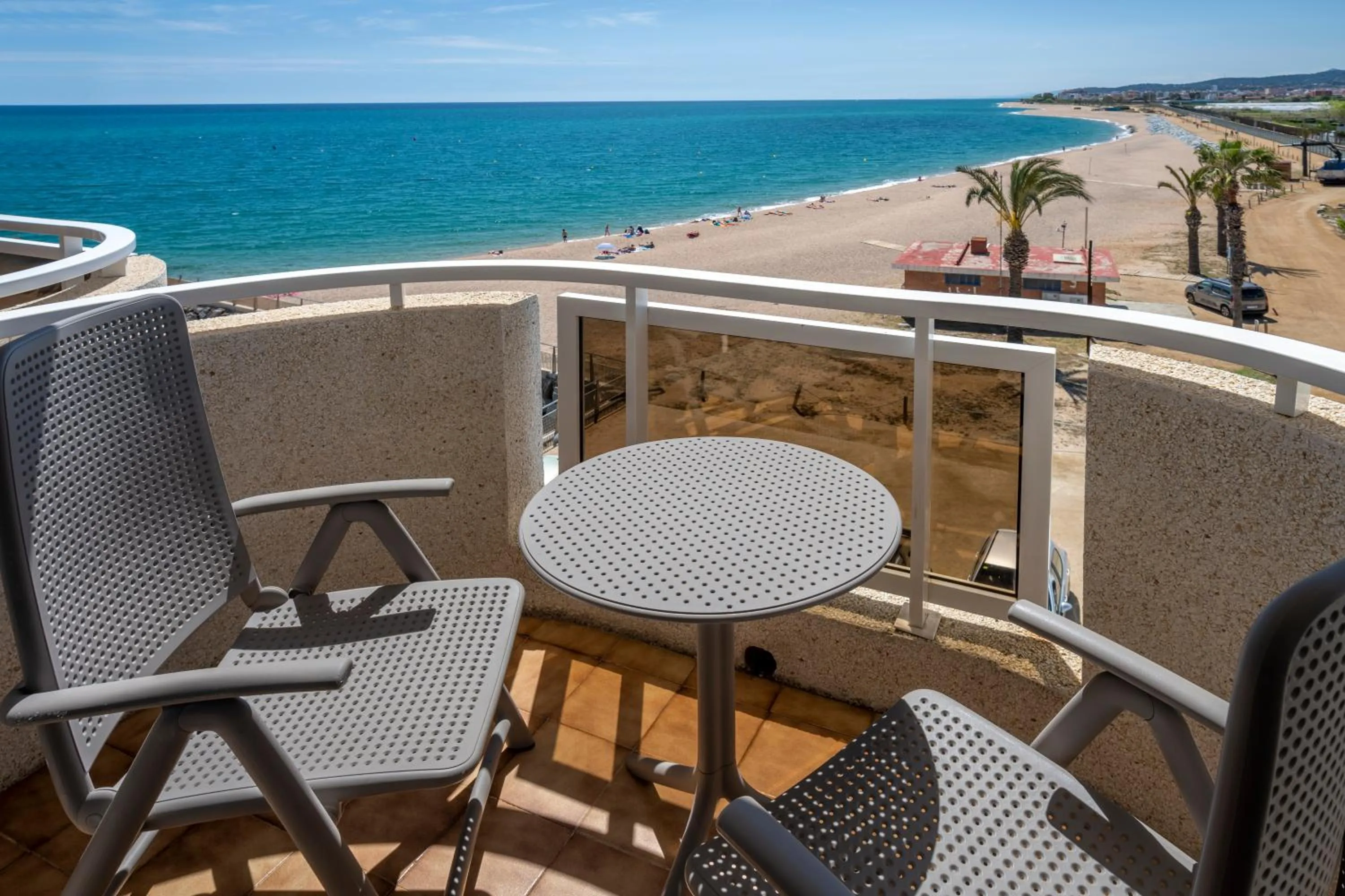 Balcony/Terrace in Caprici Beach Hotel & Spa