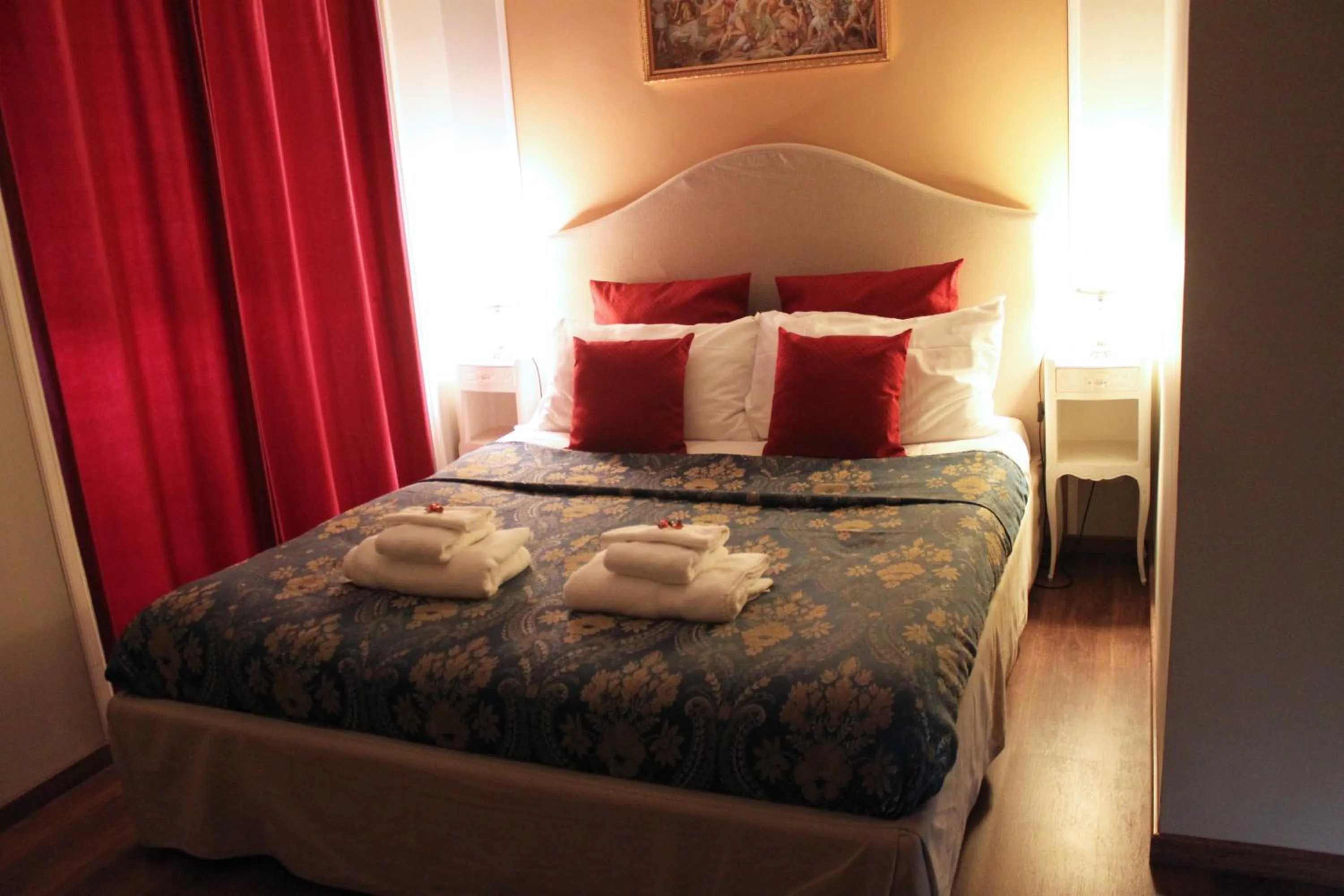 Bed in Raphael Rooms