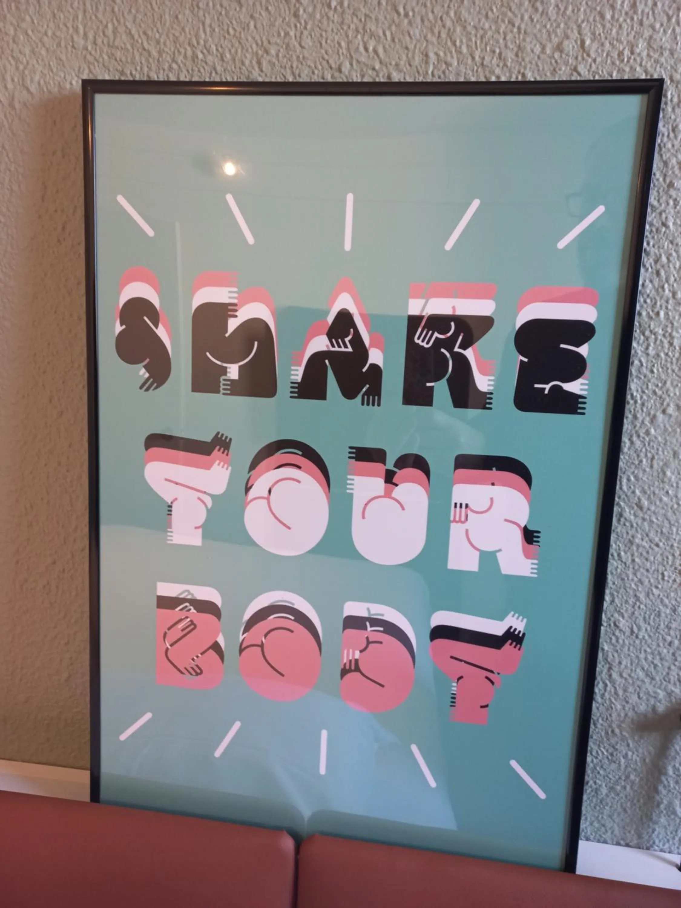 Decorative detail in ibis Orange Centre Echangeur A7 A9