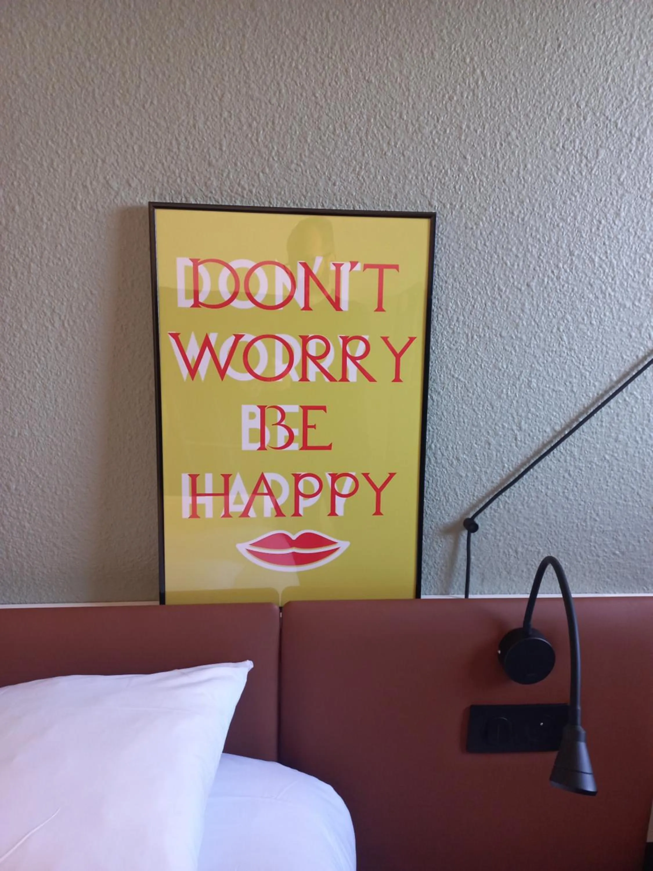 Photo of the whole room, Bed in ibis Orange Centre Echangeur A7 A9