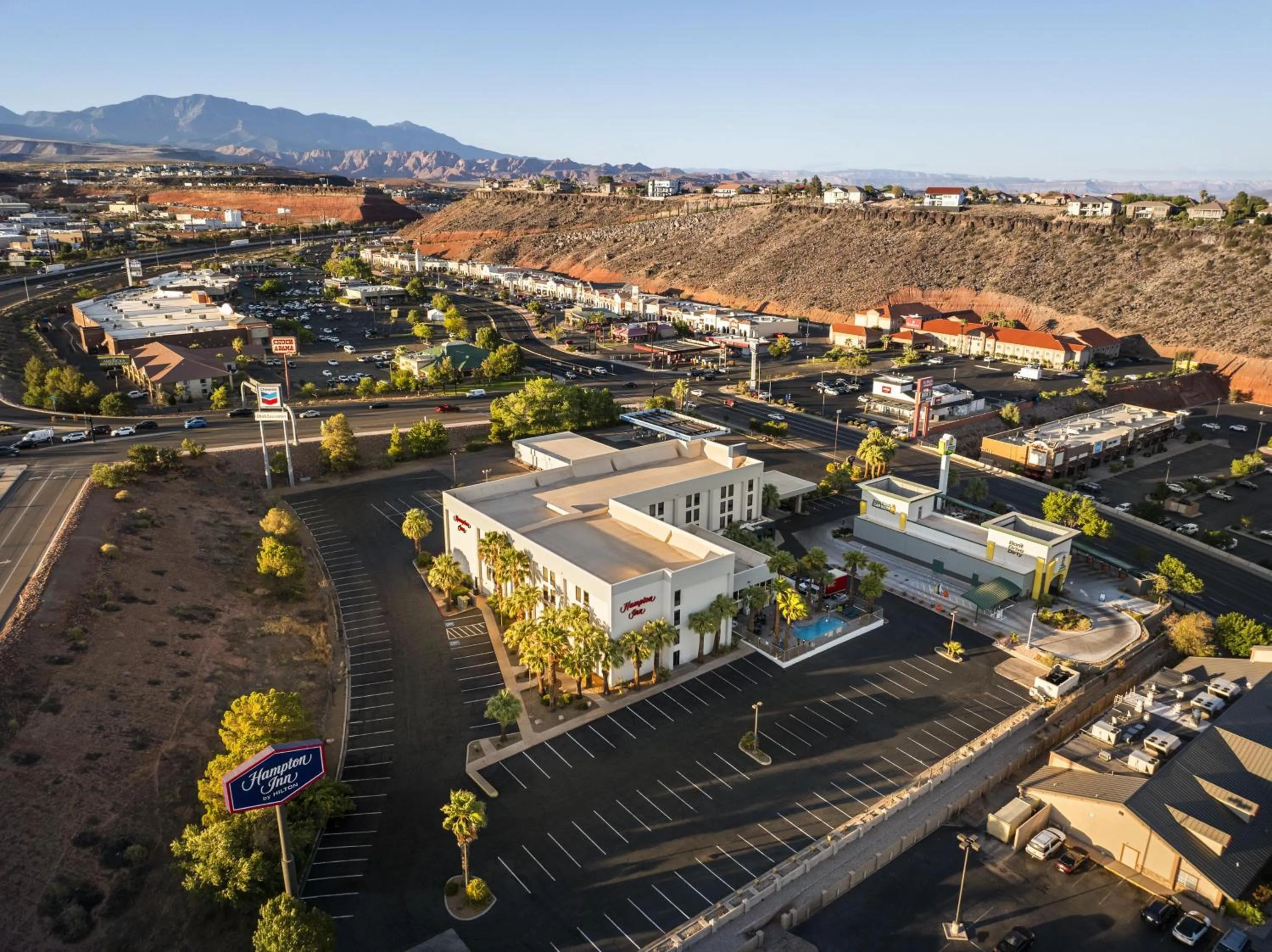 Property building in Hampton Inn St. George