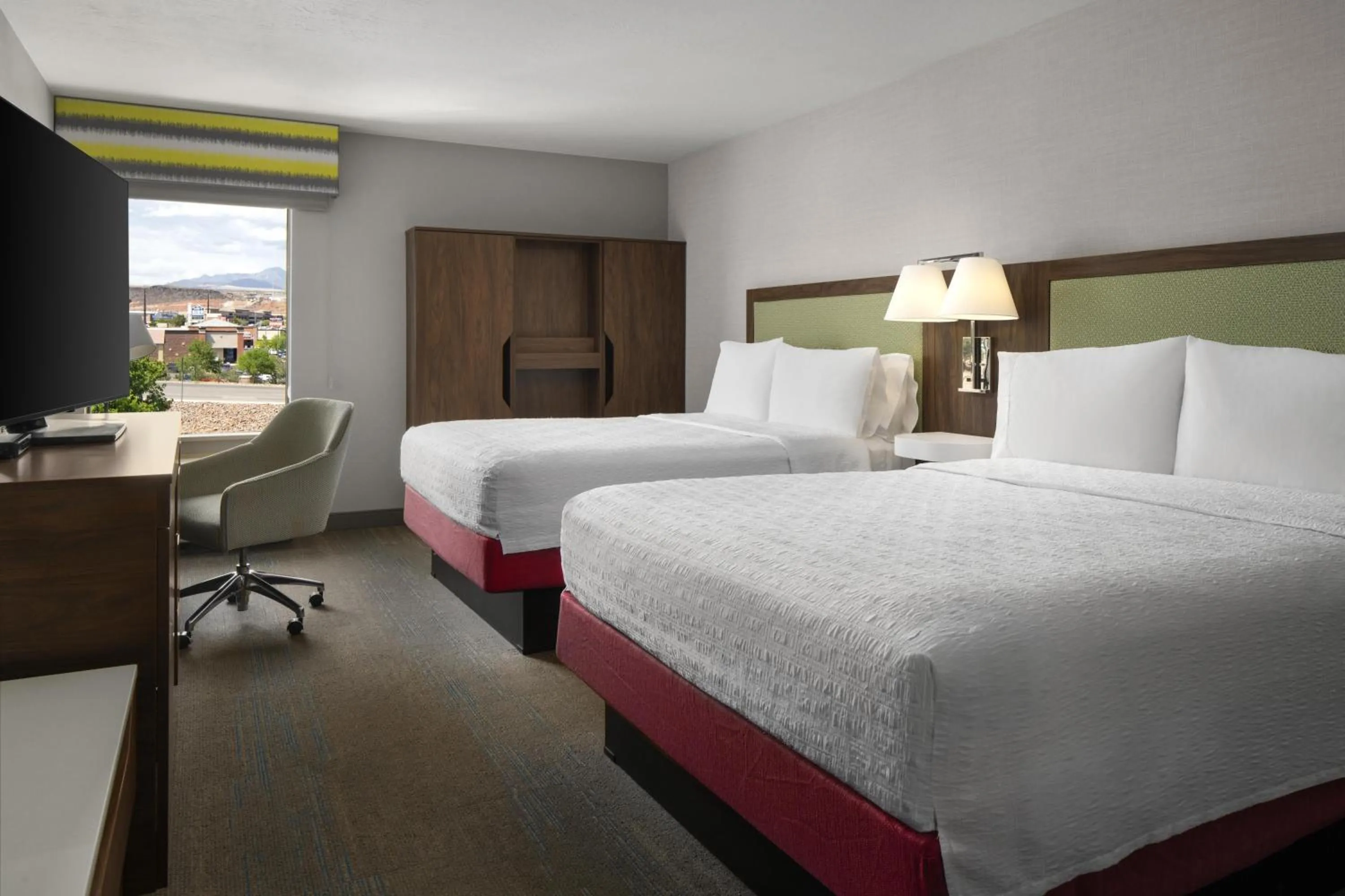 Bed in Hampton Inn St. George