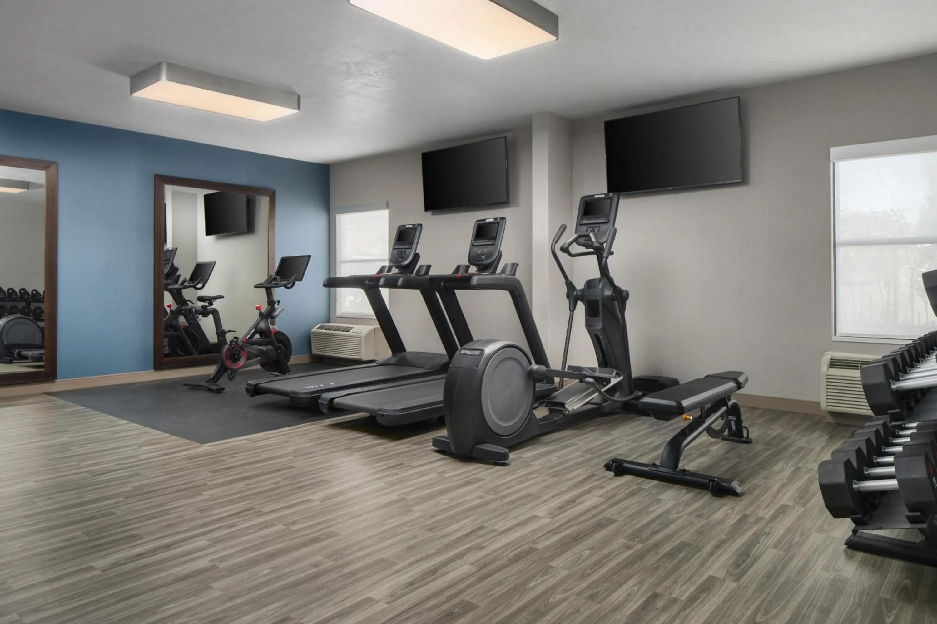 Fitness centre/facilities in Hampton Inn St. George