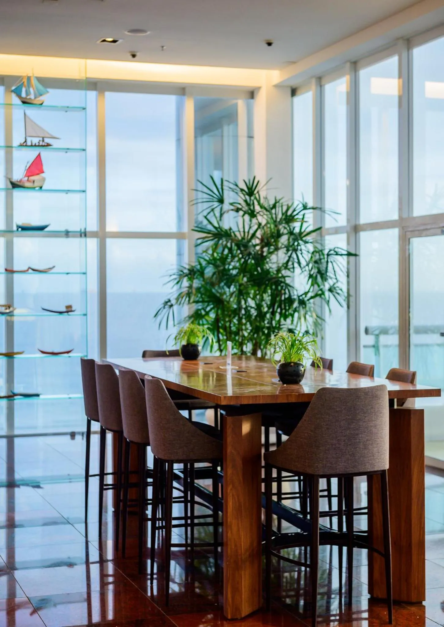 Lobby or reception in Hotel Luzeiros São Luis