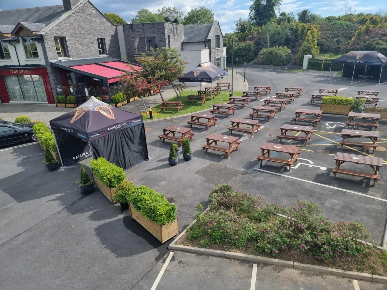 Balcony/Terrace in Kettles Country House Hotel