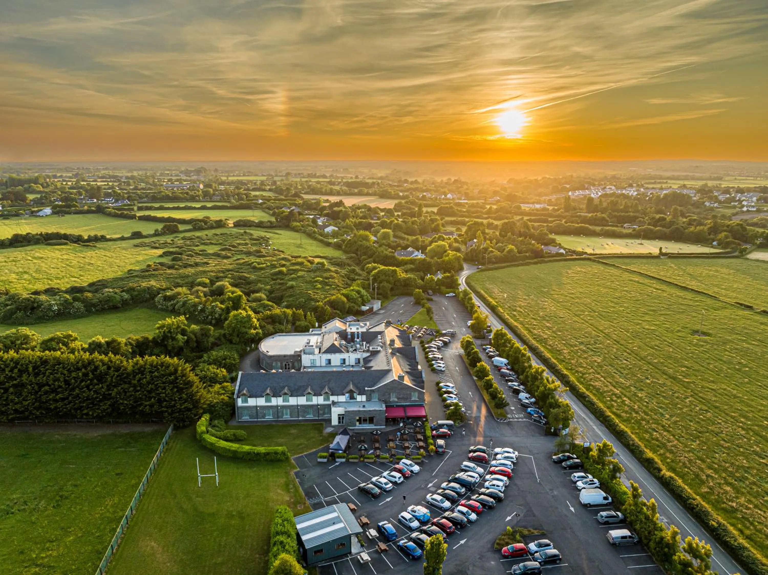 Bird's eye view in Kettles Country House Hotel