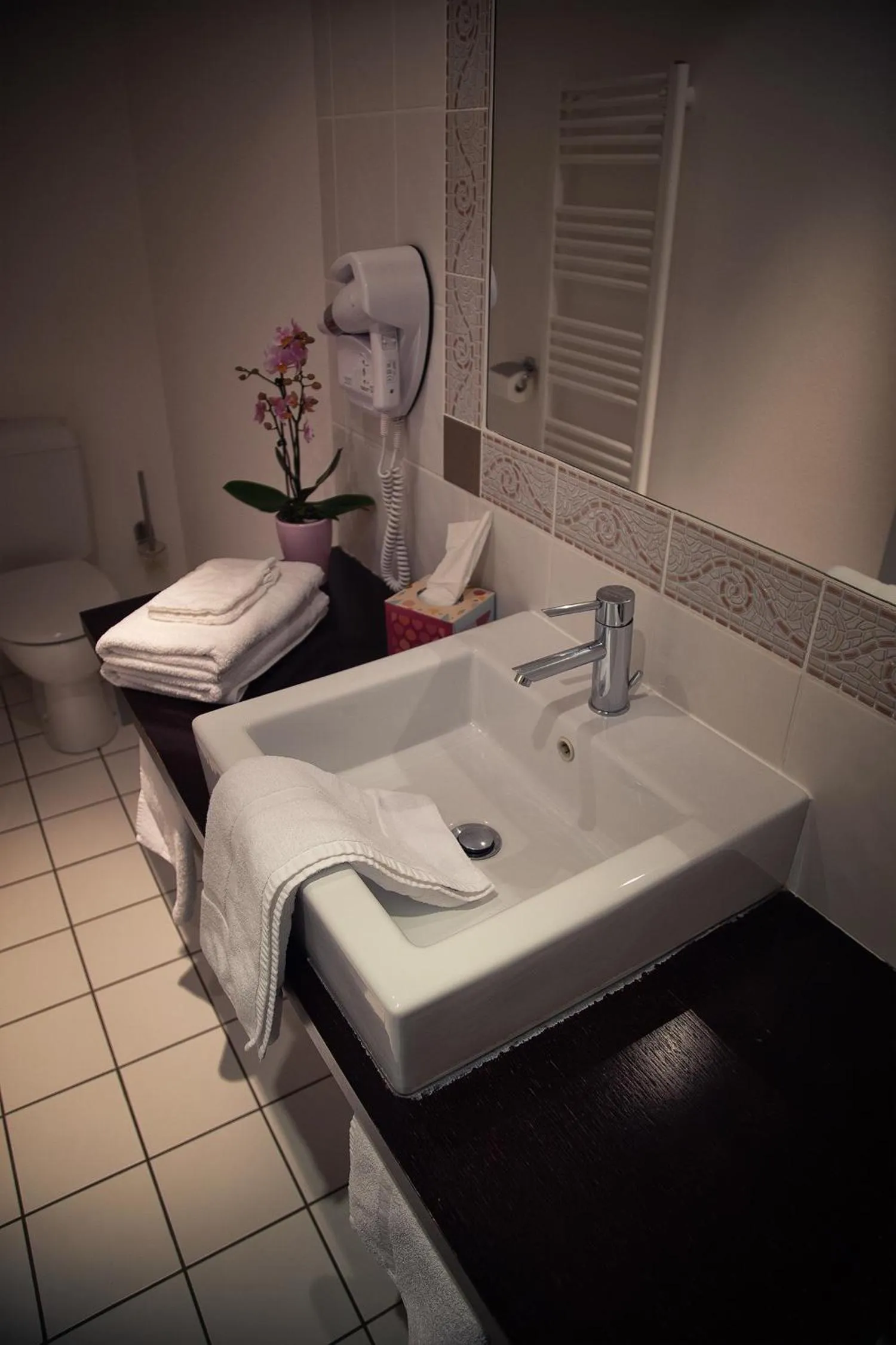 Bathroom in Hôtel & Spa Chai De La Paleine