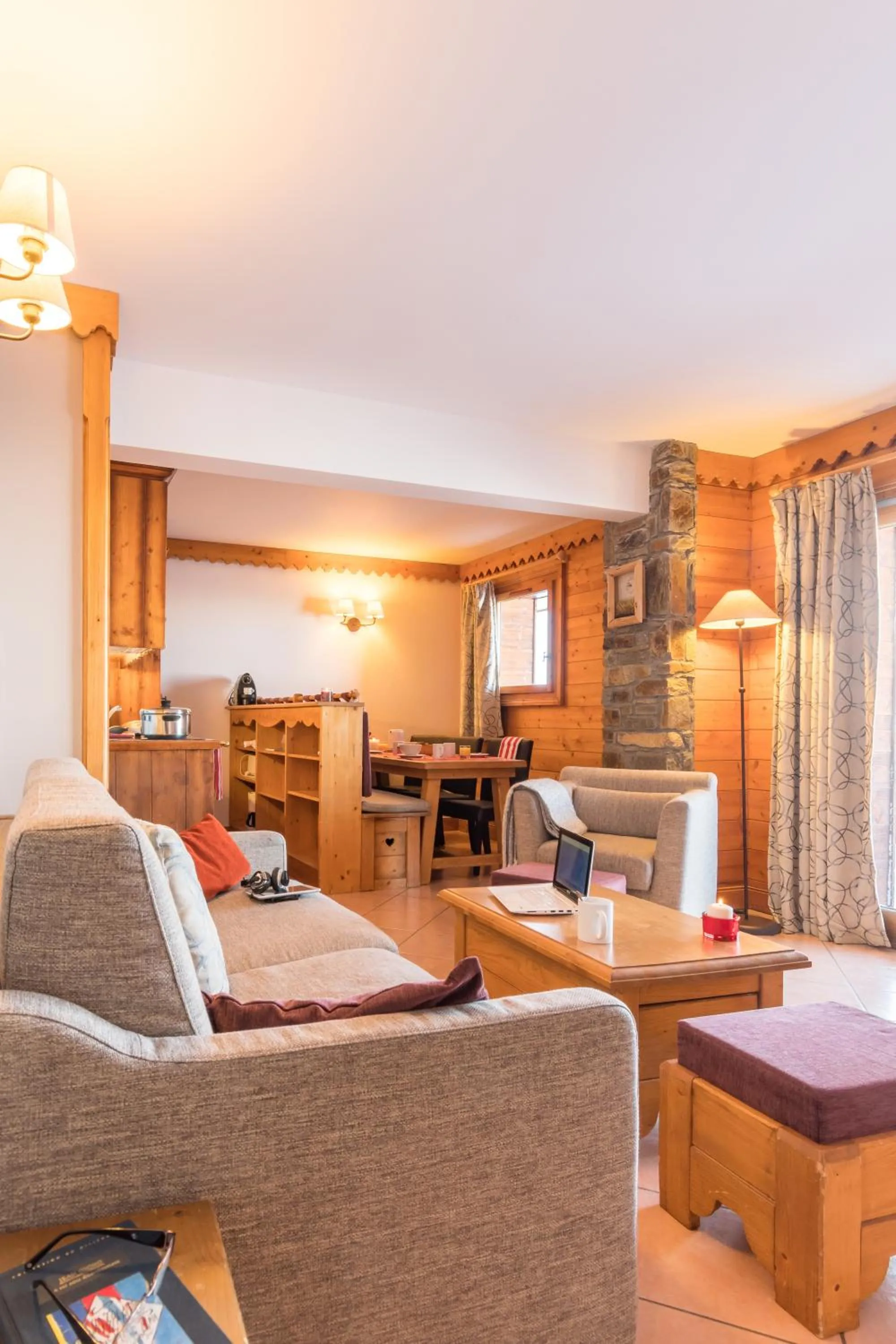 TV and multimedia in Résidence Pierre & Vacances Premium Les Hauts Bois