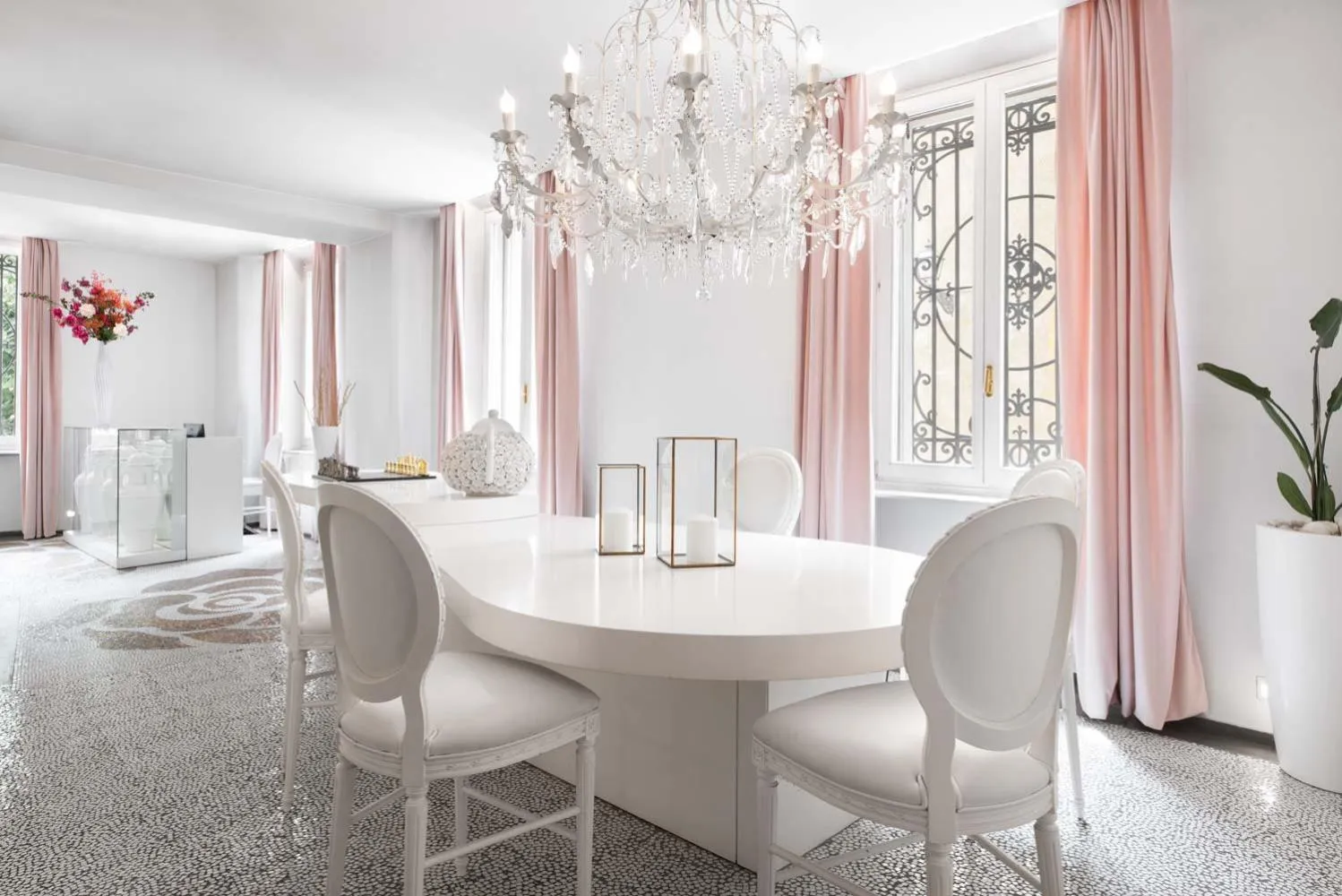 Lobby or reception in Eurostars Florence Boutique