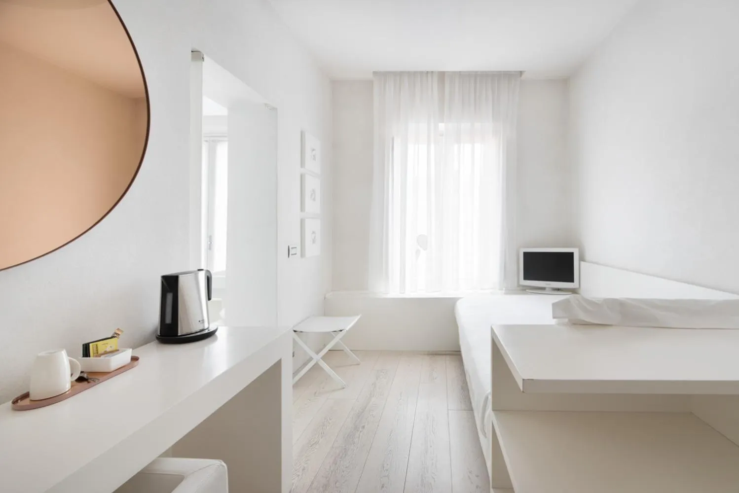 Bedroom, Bed in Eurostars Florence Boutique