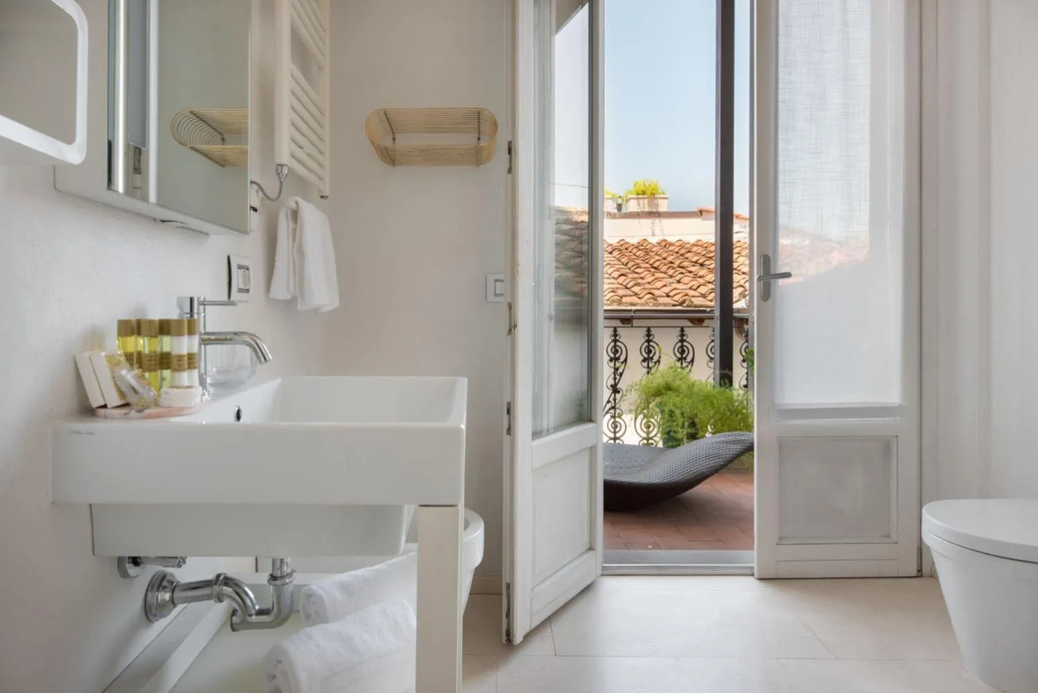 Bathroom in Eurostars Florence Boutique