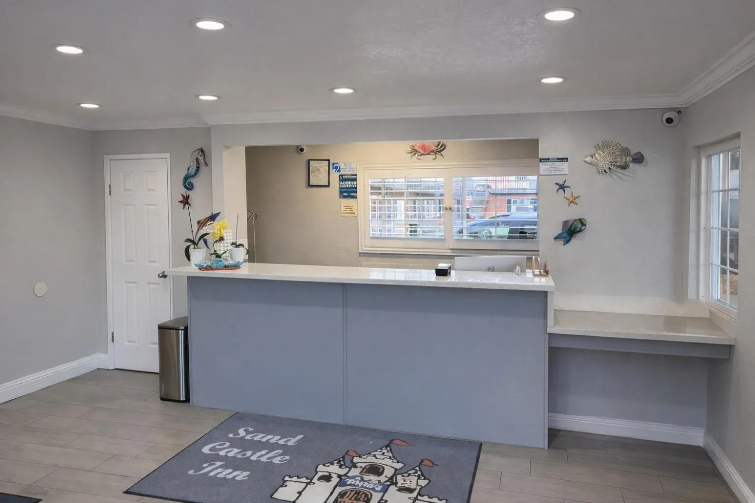 Lobby or reception in Sand Castle Inn