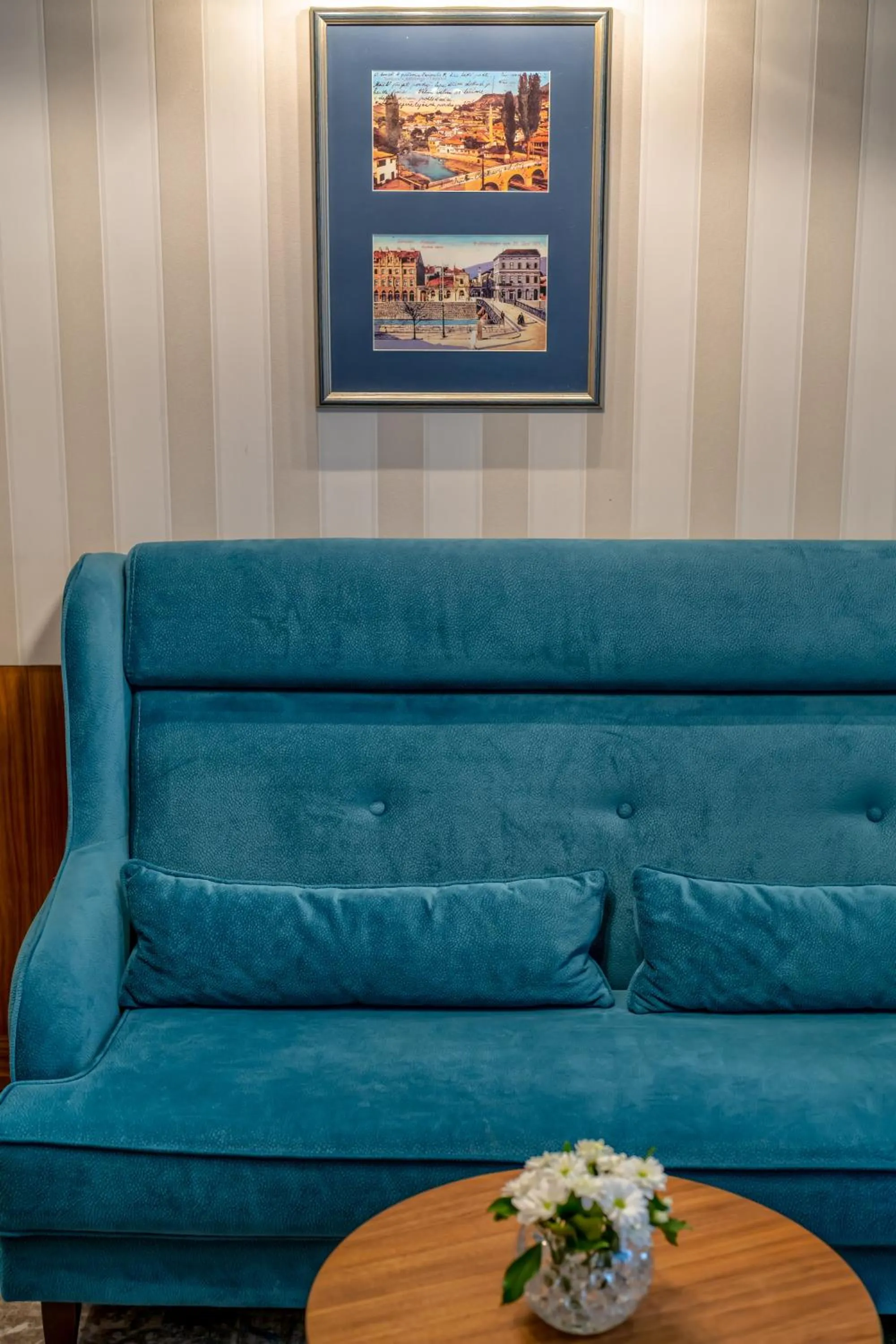 Seating area in Heritage Hotel Krone