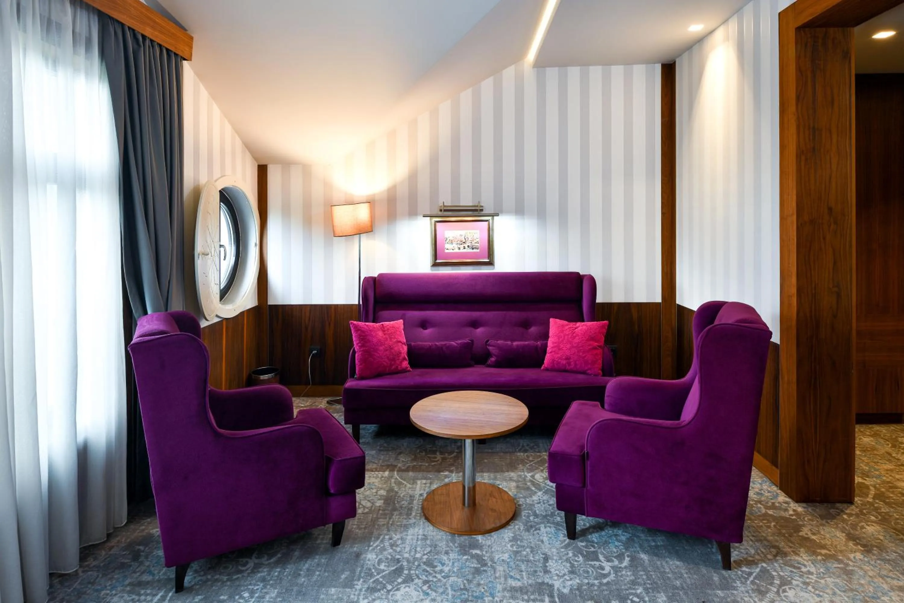 Seating area in Heritage Hotel Krone