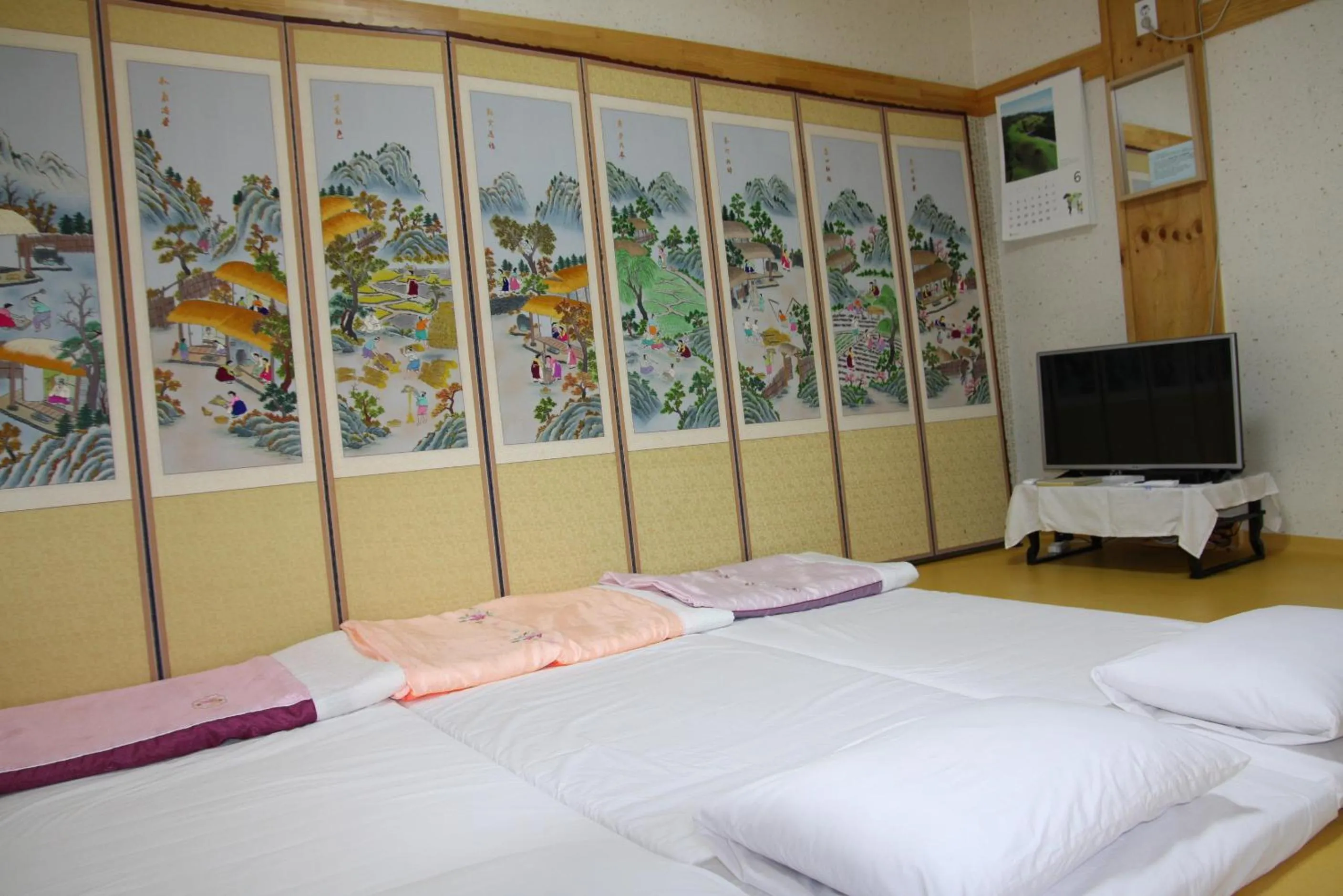 Bed in Dajayon Hanok Stay