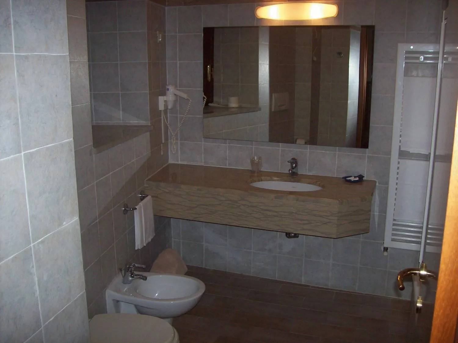 Bathroom in Albergo Il Cacciatore