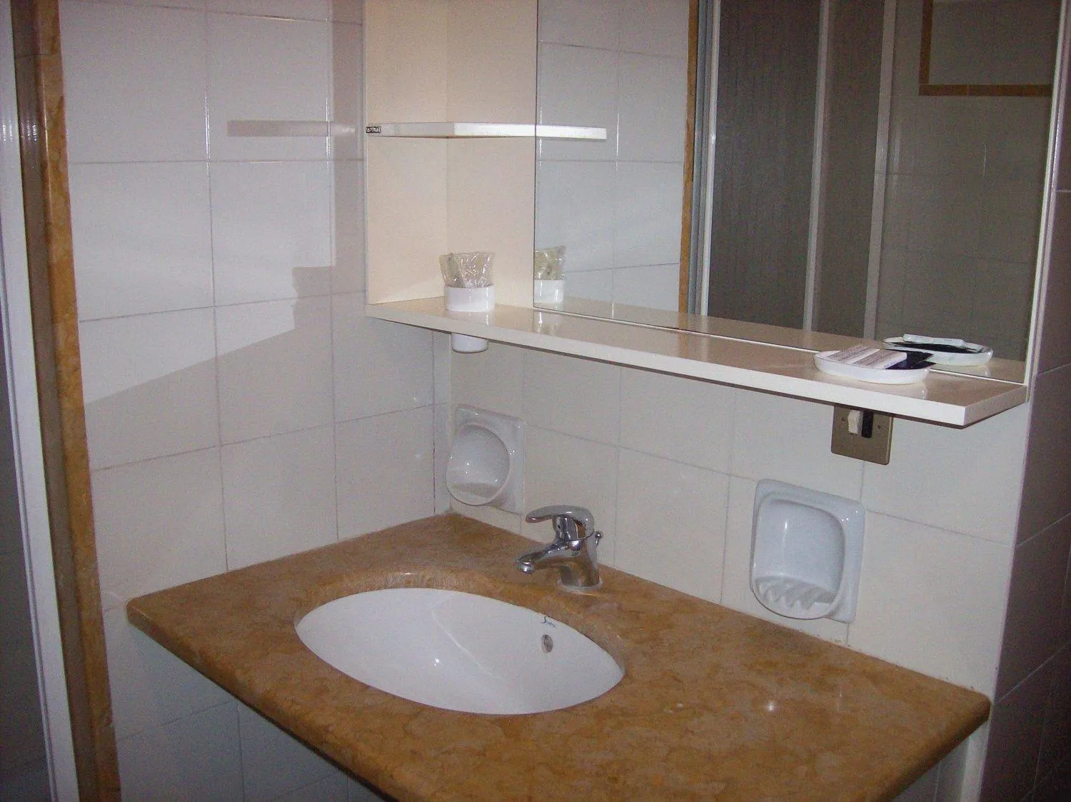 Bathroom in Albergo Il Cacciatore