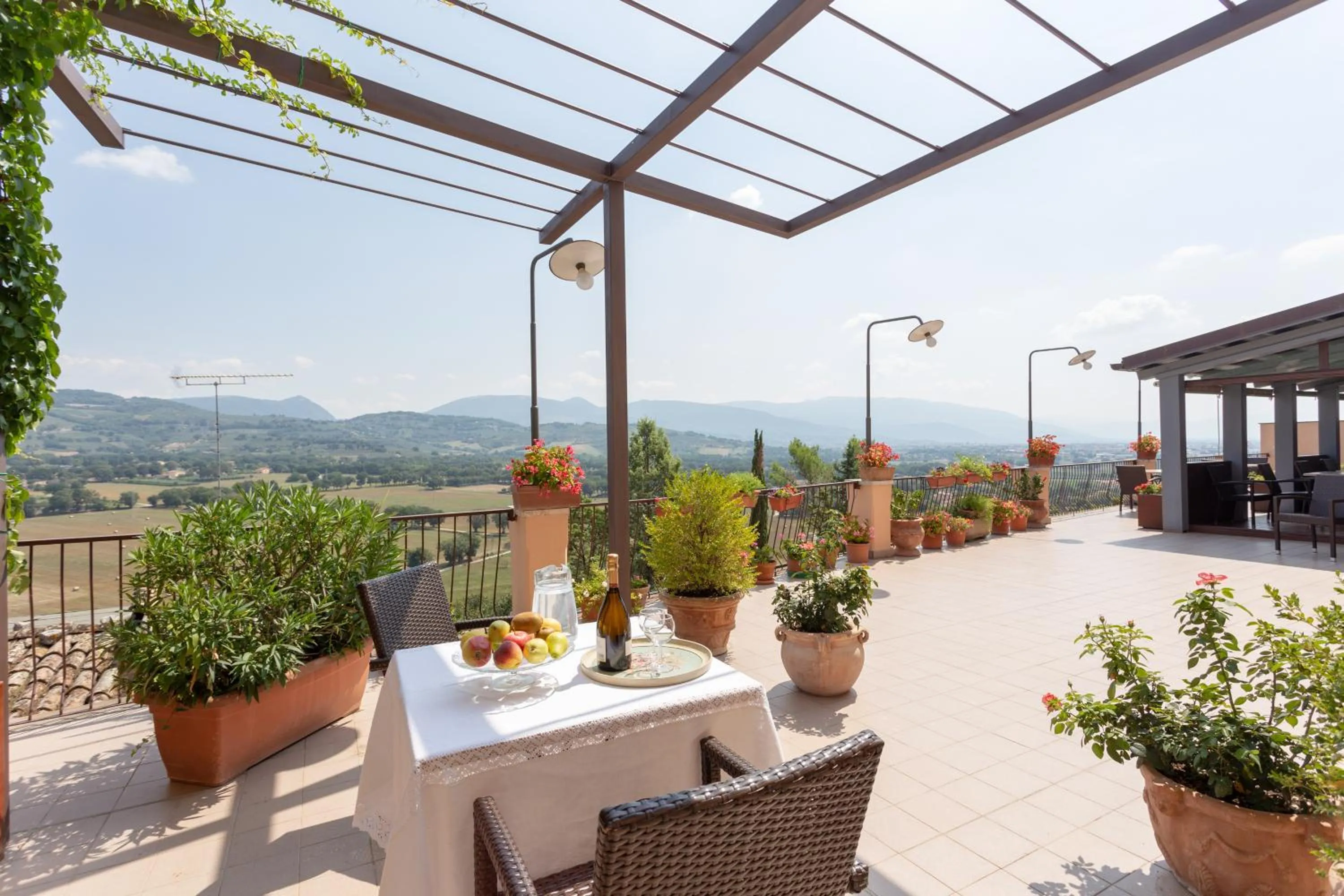 View (from property/room) in Albergo Il Cacciatore