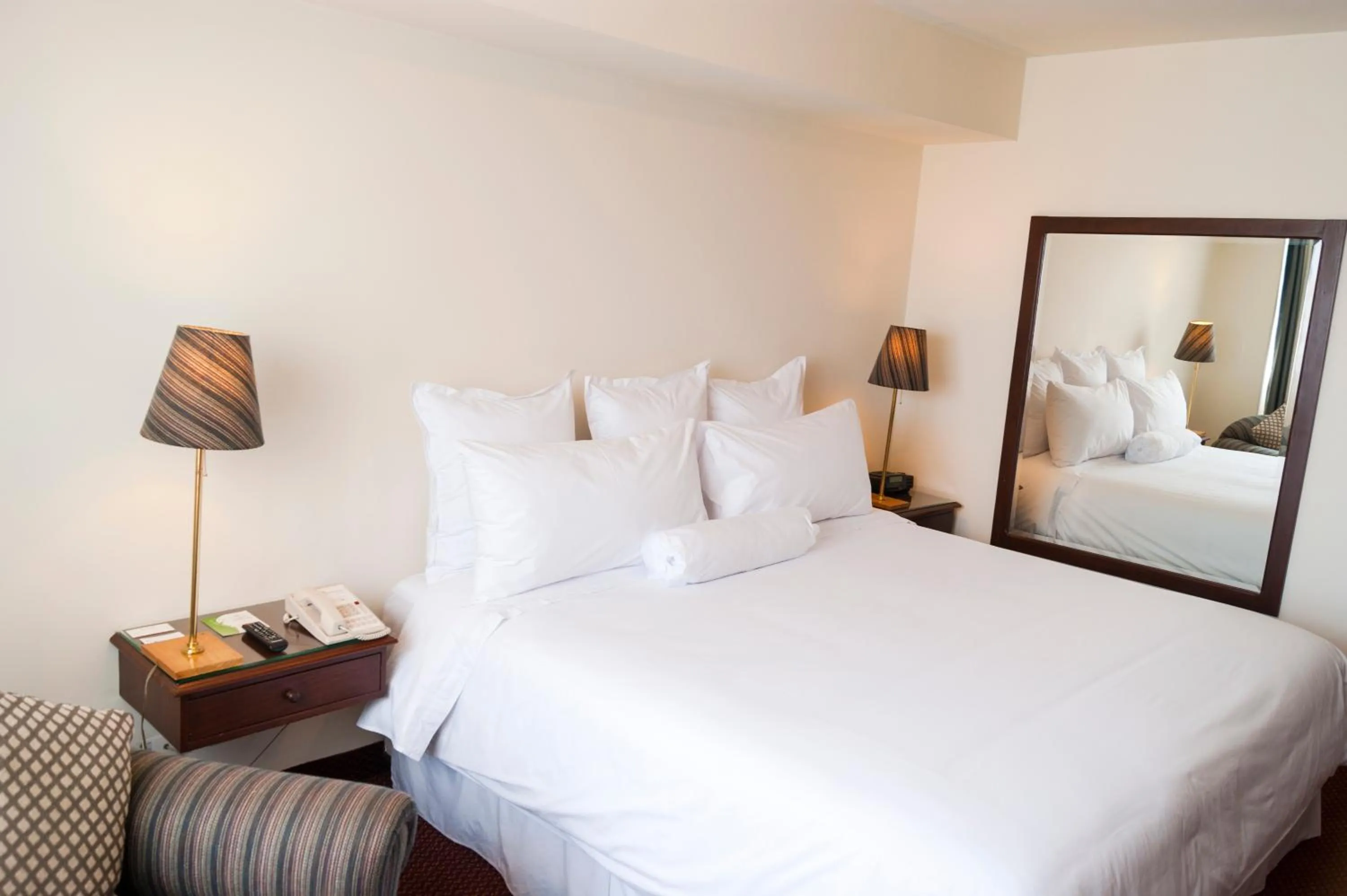 Bed in Hotel Carrera