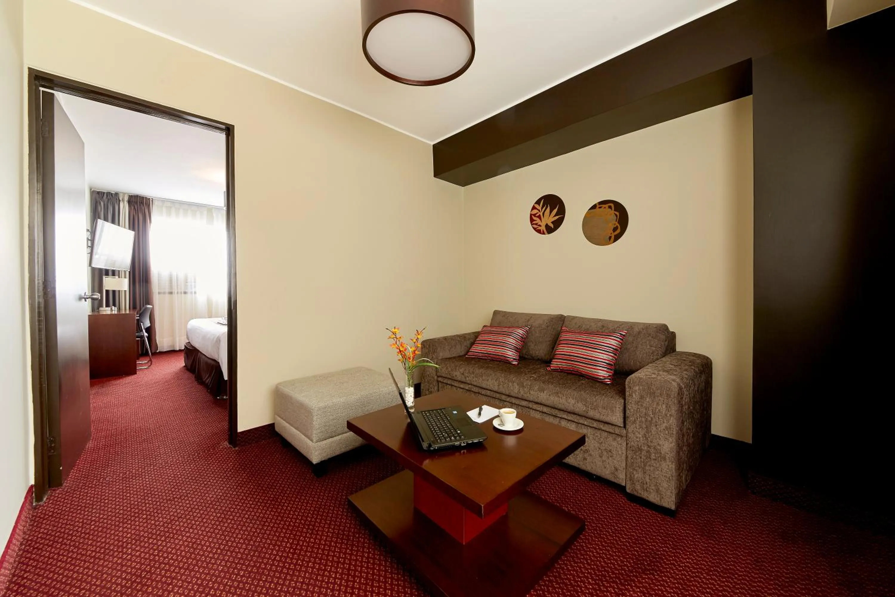 Photo of the whole room in Hotel Carrera