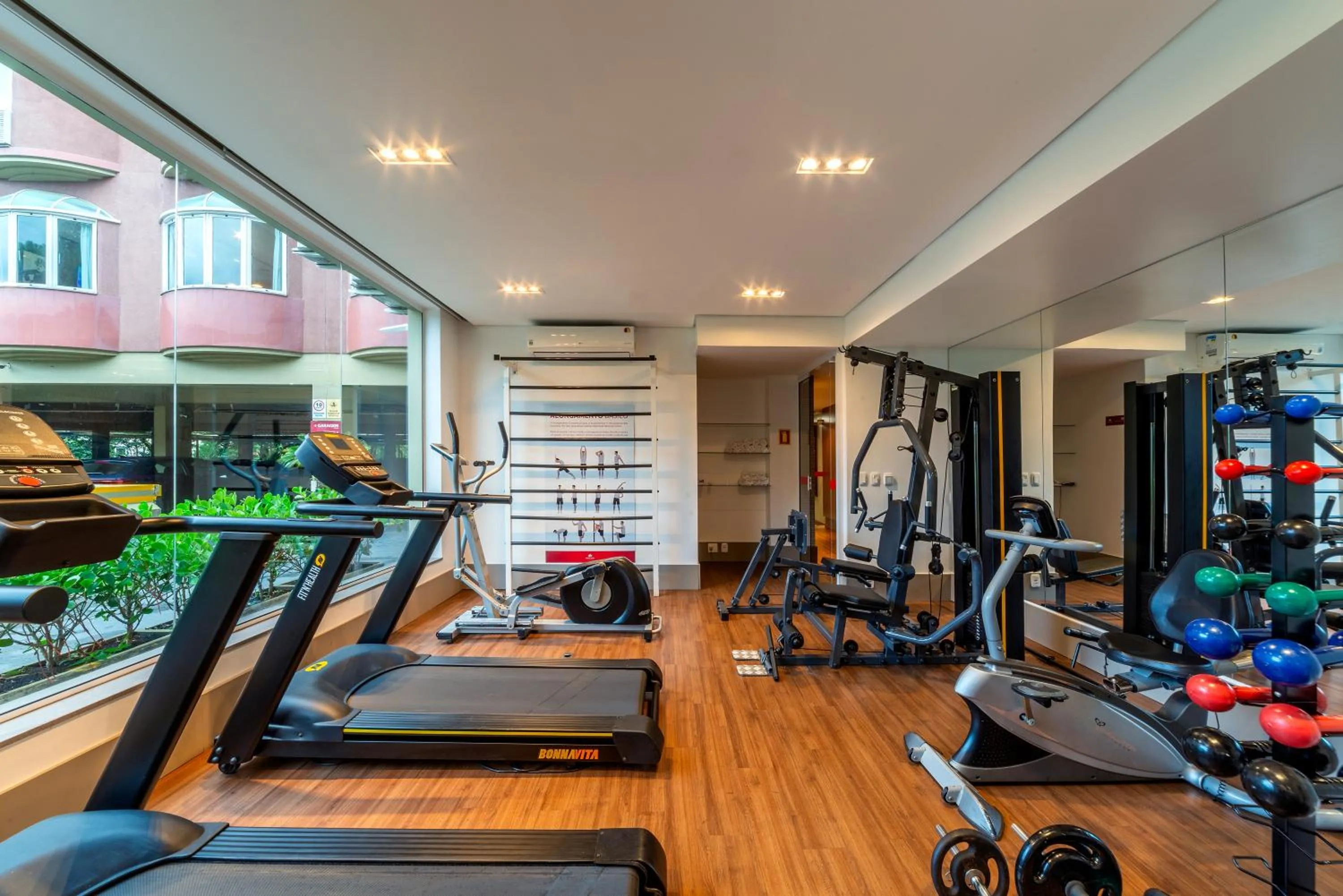 Fitness centre/facilities in Hotel Laghetto Siena Gramado