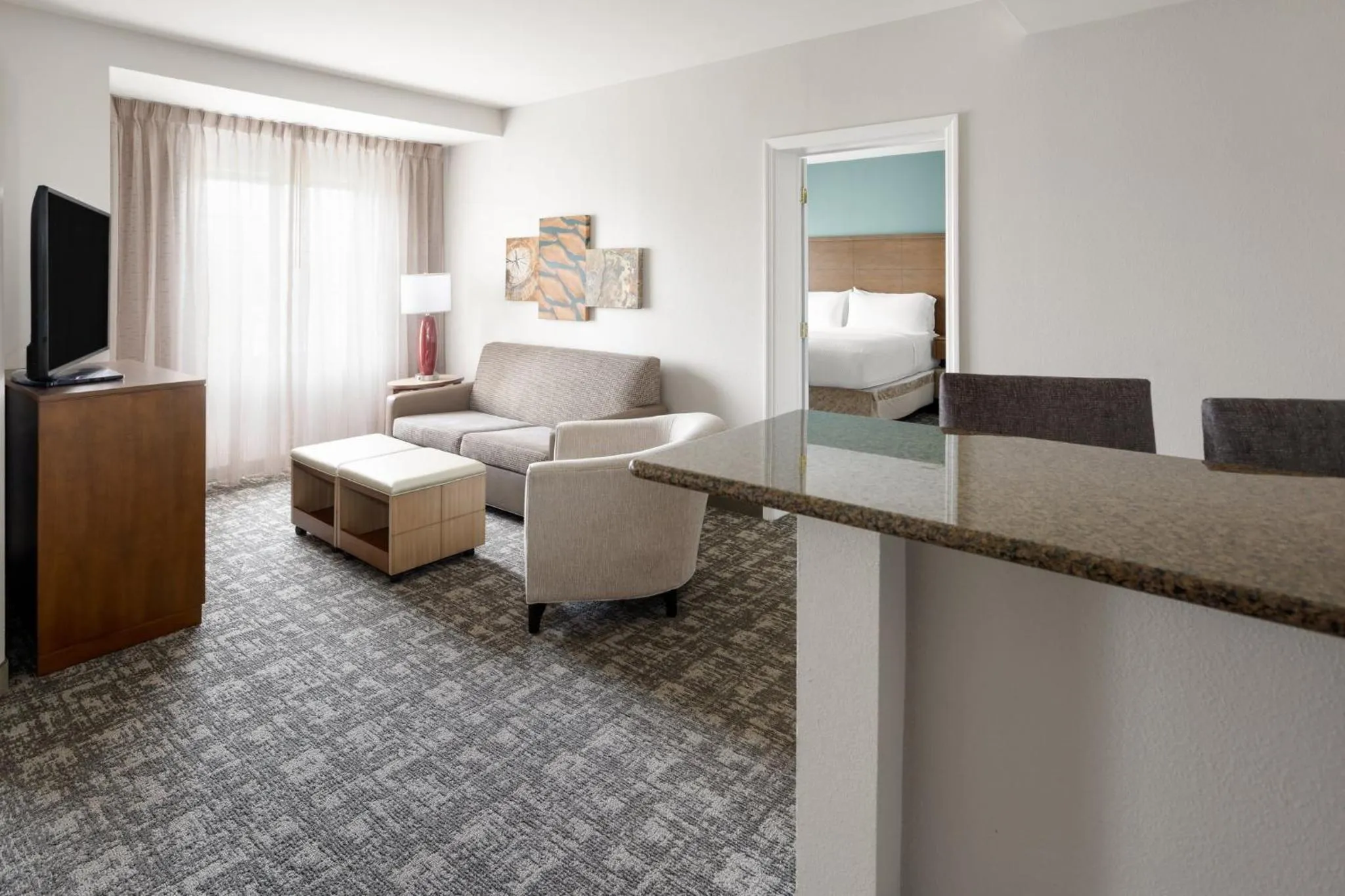 Photo of the whole room, Bed in Staybridge Suites Harrisburg-Hershey by IHG