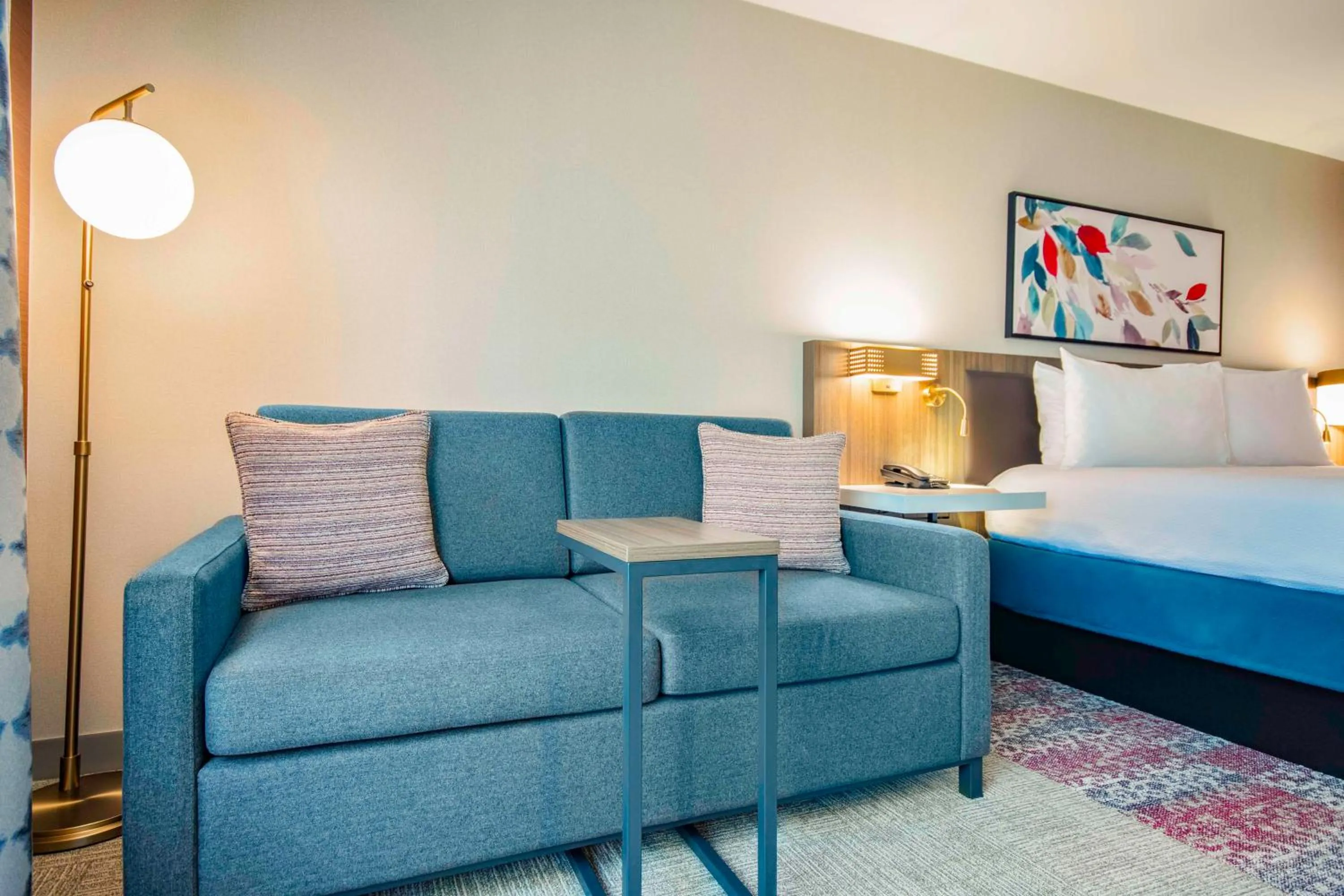 Bed in Hilton Garden Inn Danbury