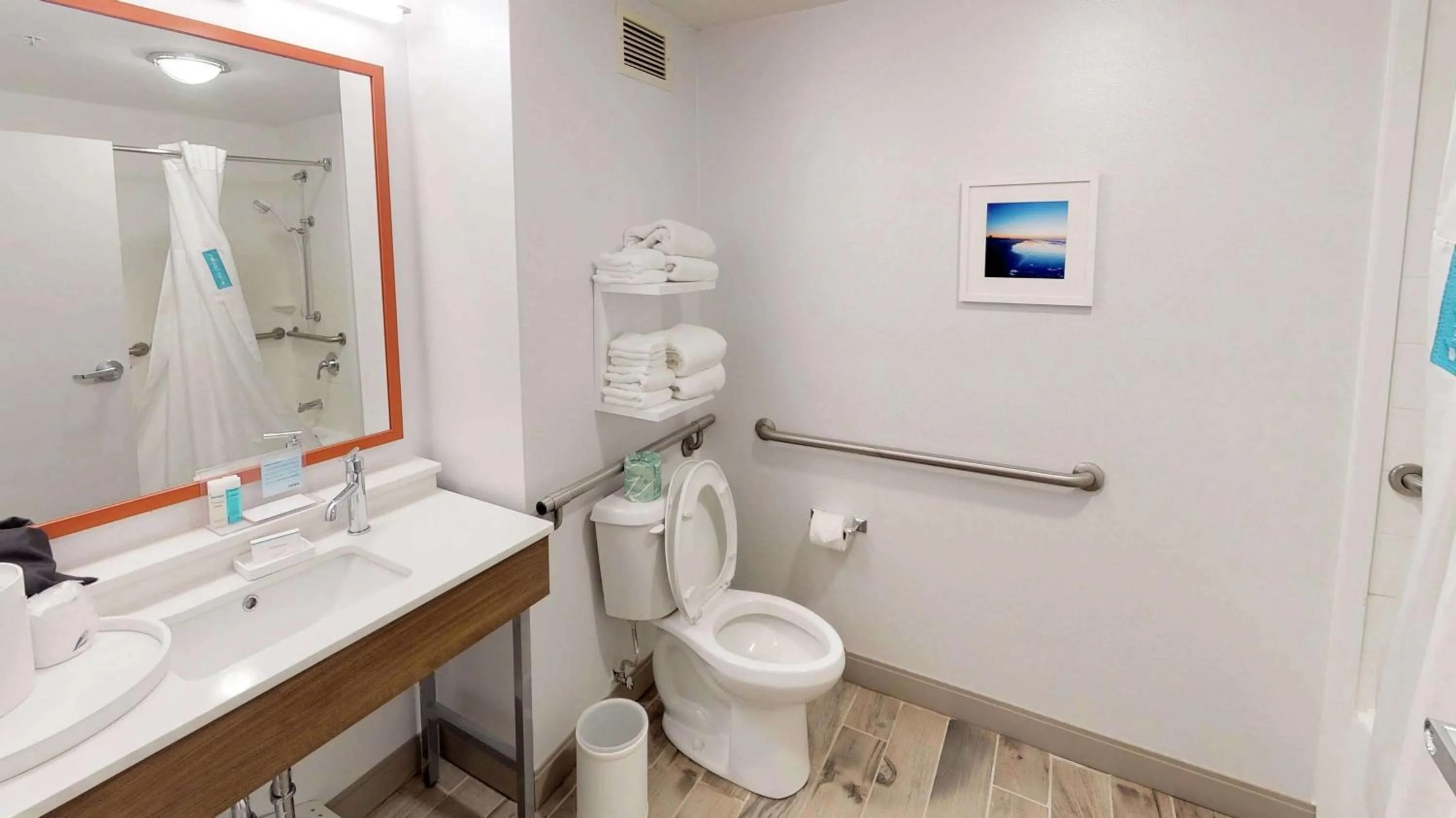 Bathroom in Hampton Inn St. Simons Island