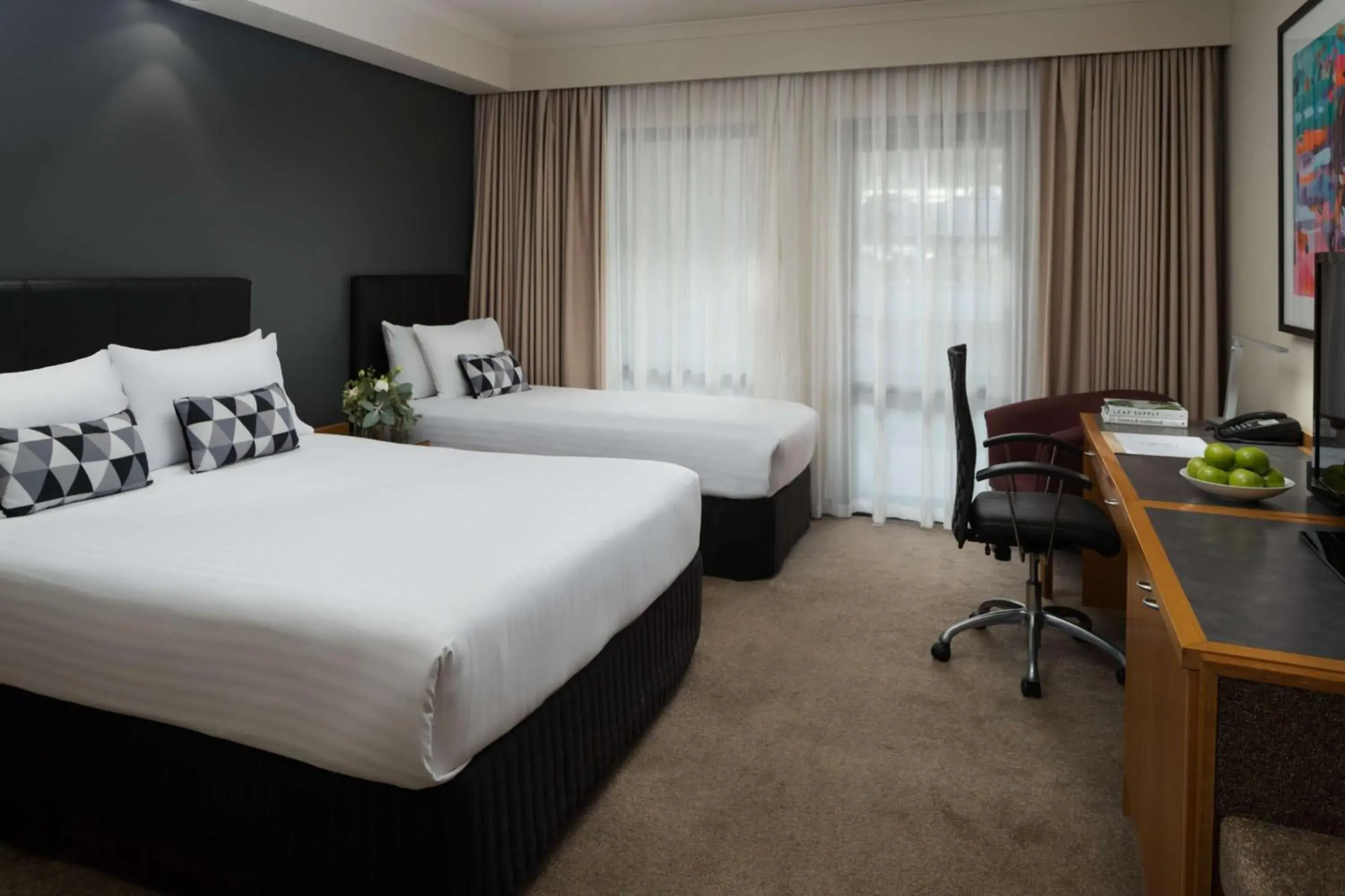 Superior Twin Room in Esplanade Hotel Fremantle - by Rydges Superior Twin Room in Esplanade Hotel Fremantle - by Rydges