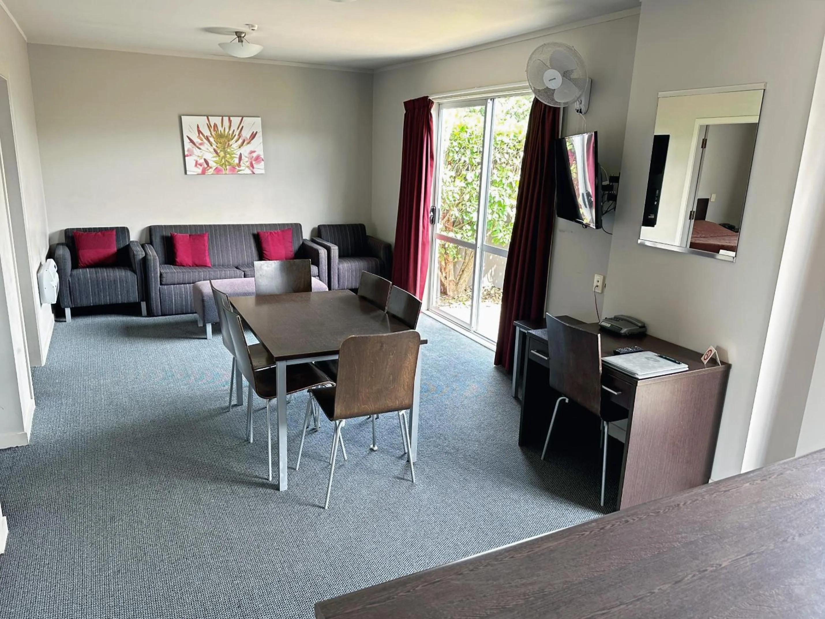 Living room in Arena Lodge