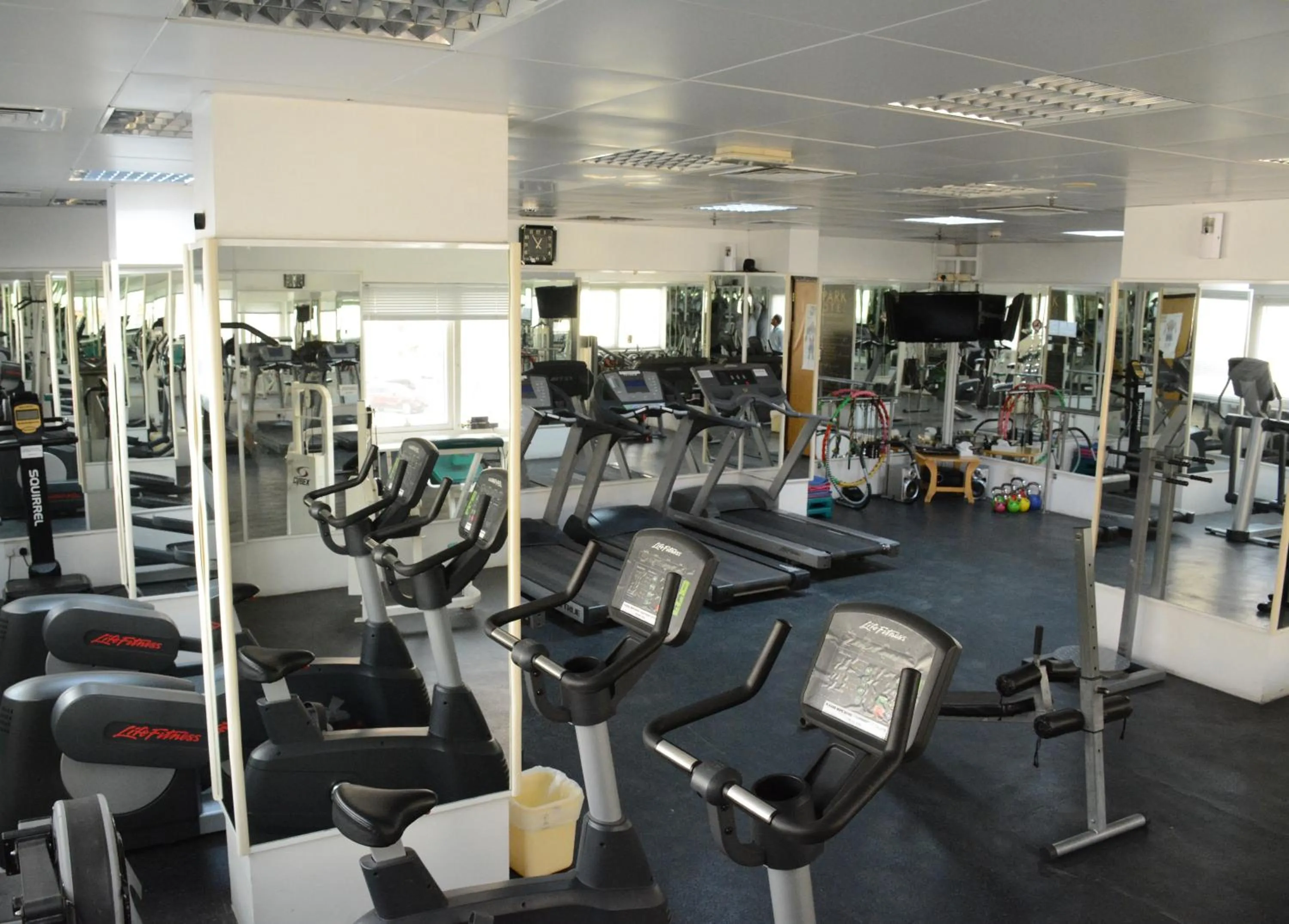 Fitness centre/facilities in Spark Residence Hotel