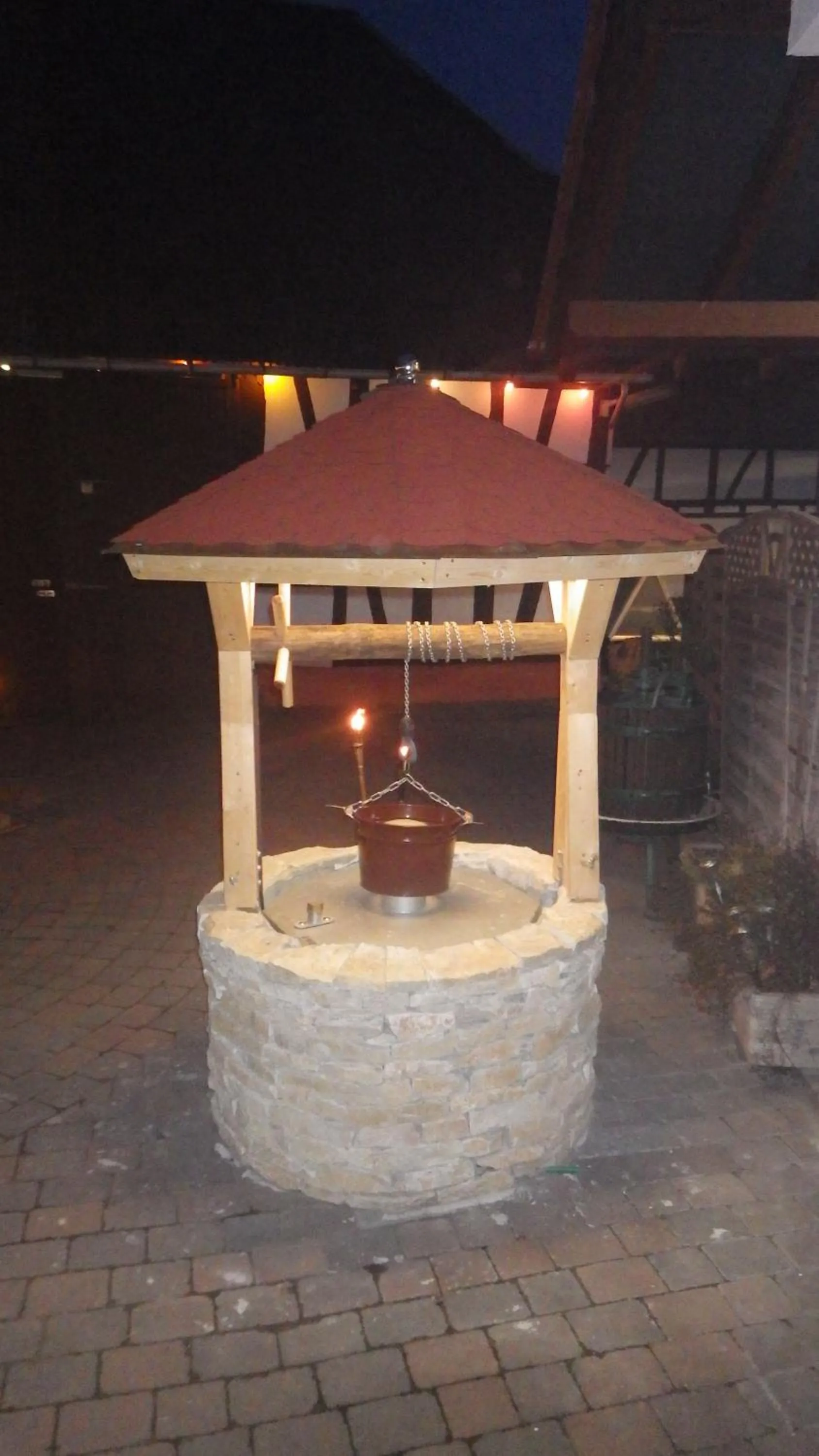 Balcony/Terrace in Landhotel Garni Knittelsheimer Mühle