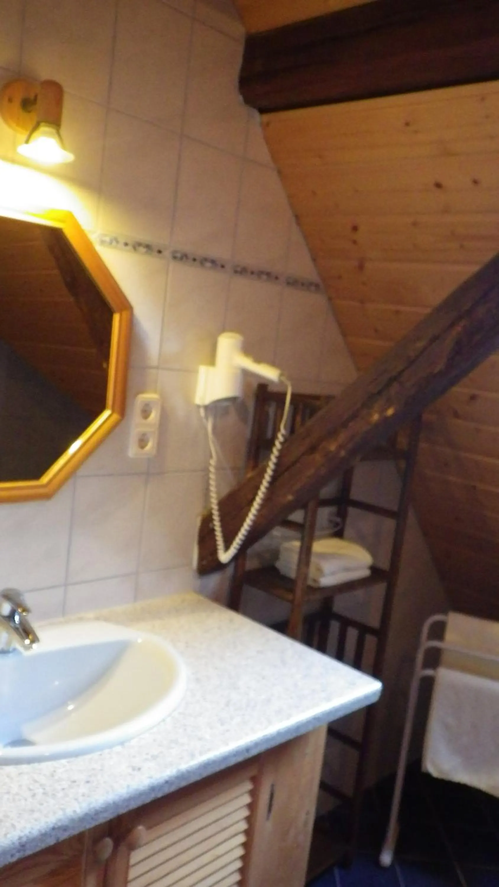 Bathroom in Landhotel Garni Knittelsheimer Mühle