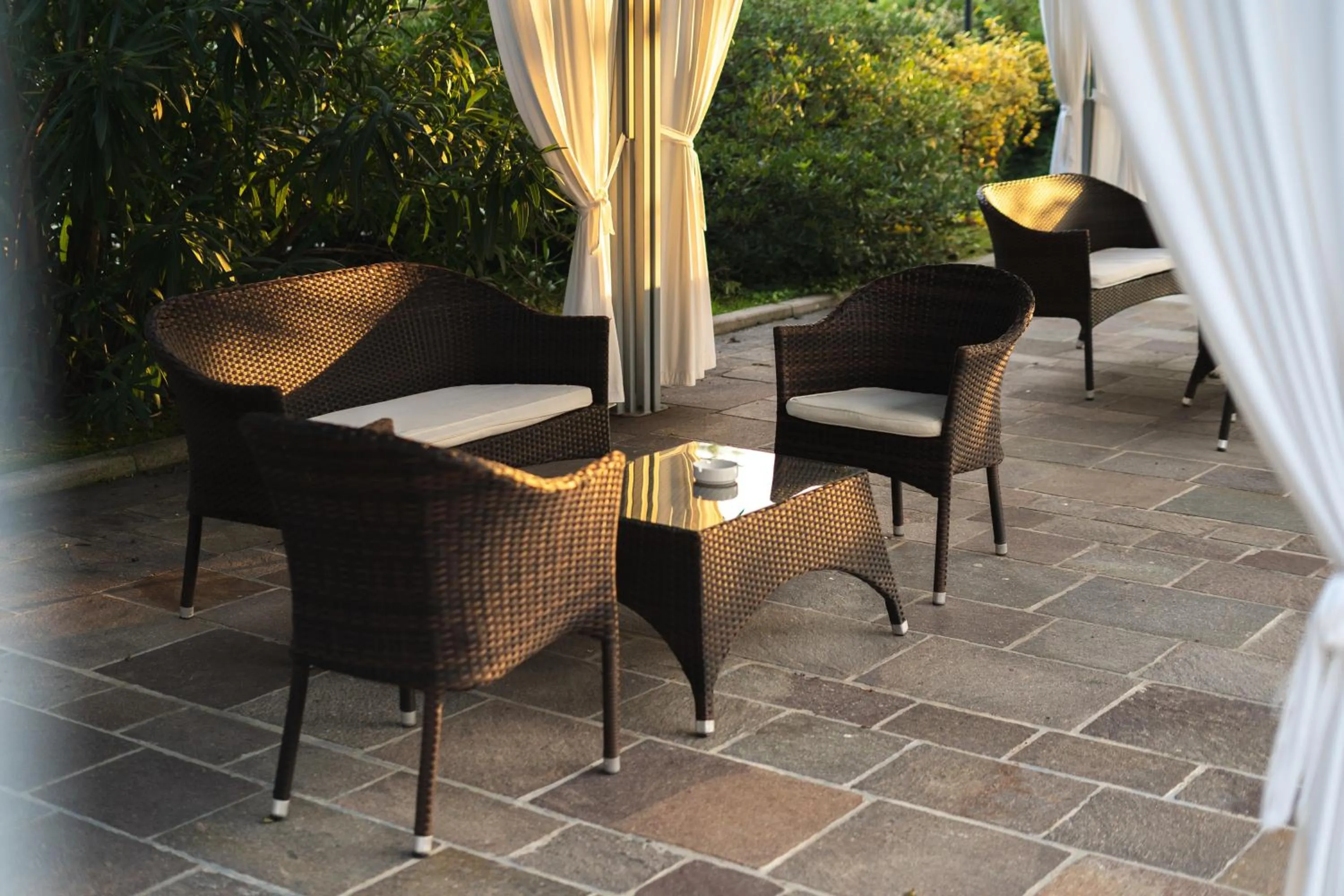 Patio in Hotel Ristorante Primavera