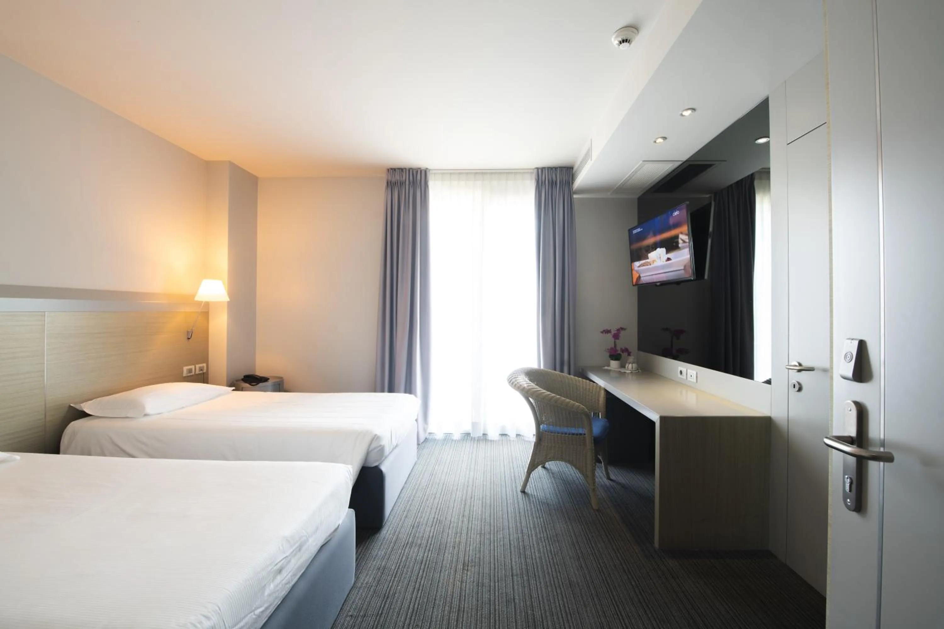 Bedroom, Bed in Hotel Ristorante Primavera