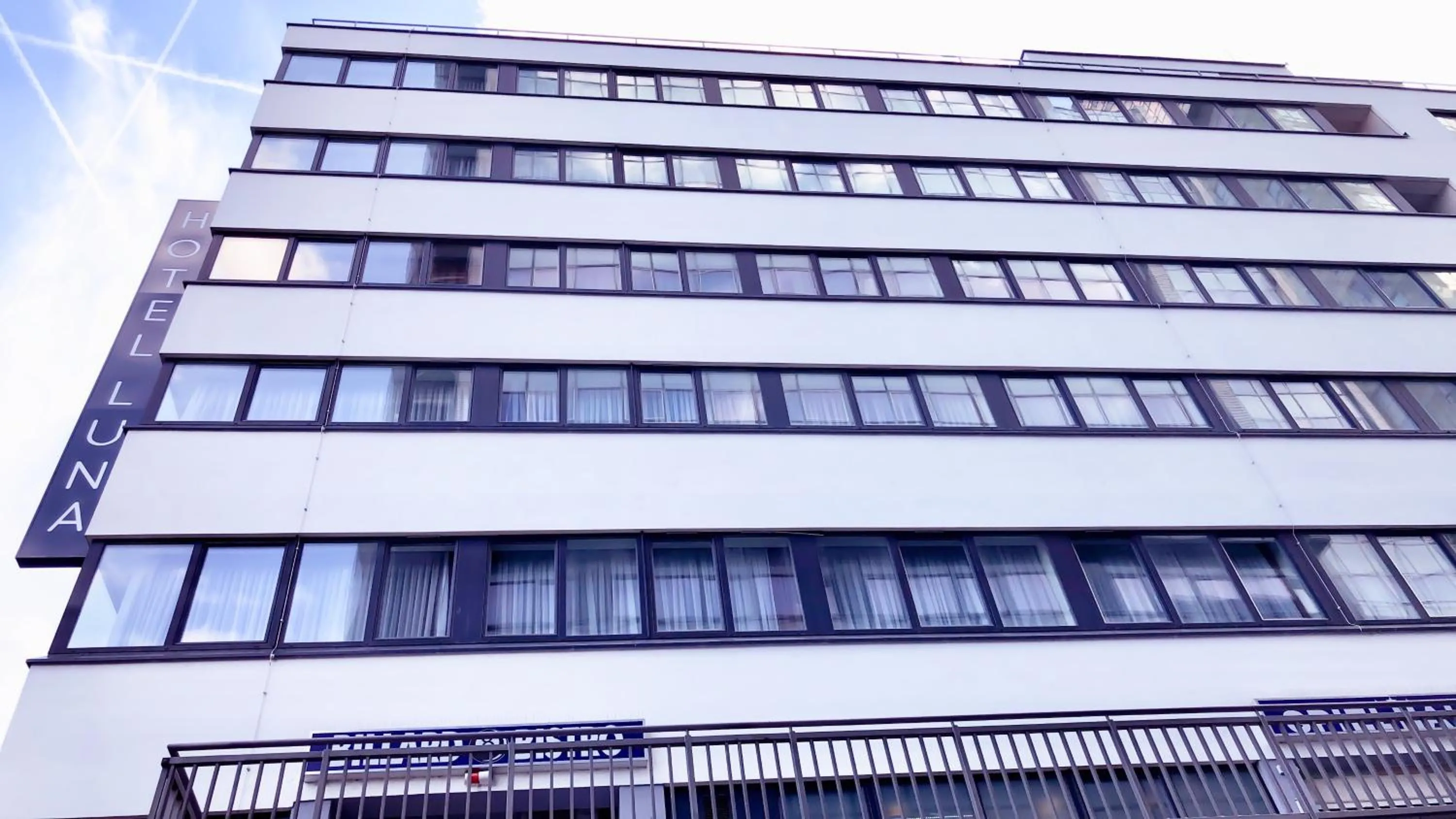 Property building in Hotel Luna